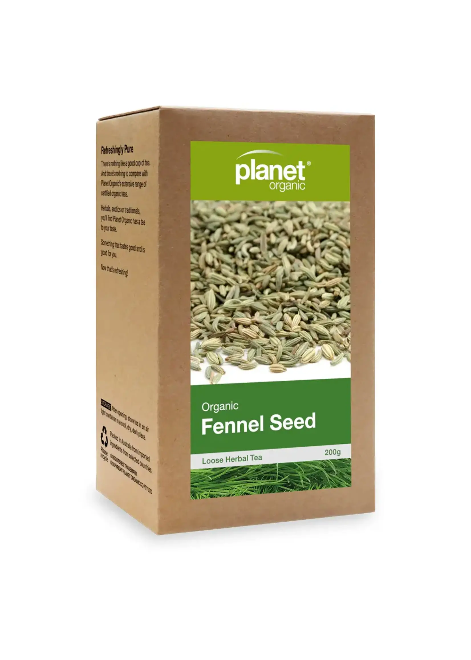 Planet Organic Planet Organic Herbal Tea Loose 200g Fennel Seed