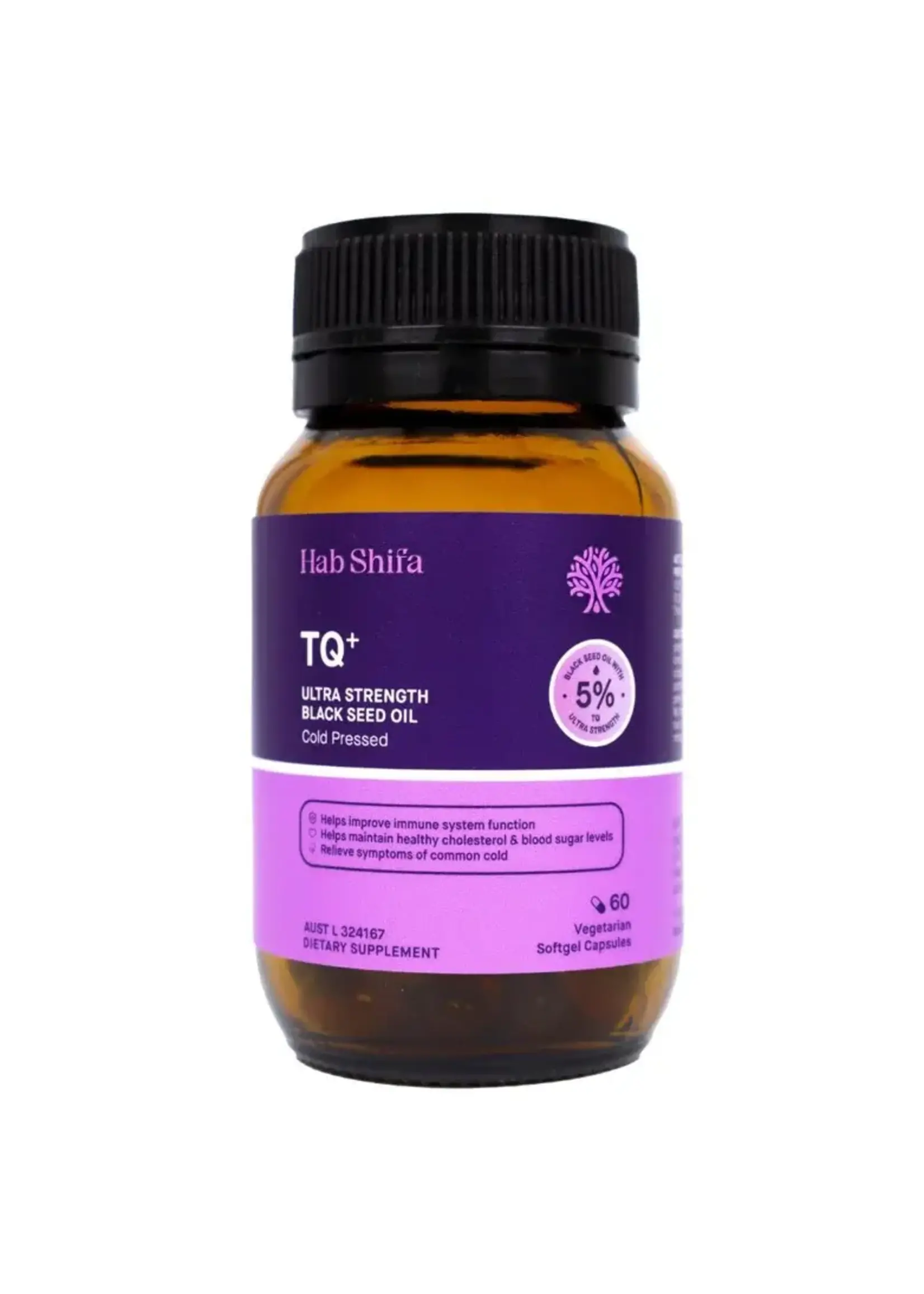HAB SHIFA Hab Shifa TQ+ Black Seed Oil 60 capsules (nigella sativa seed )