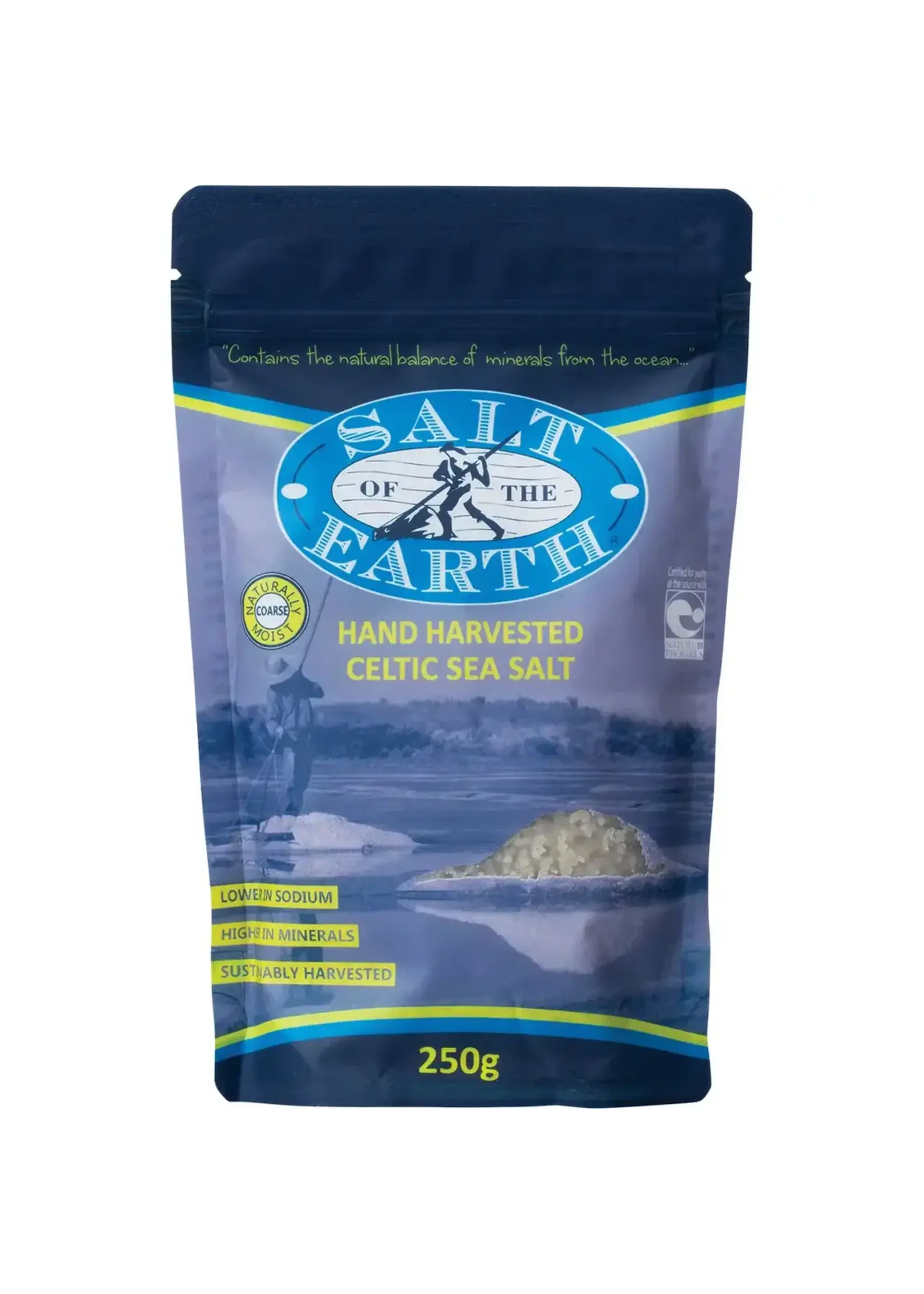 Salt of the Earth Salt of The Earth Celtic Sea Salt Low Temp Dried Course 250g