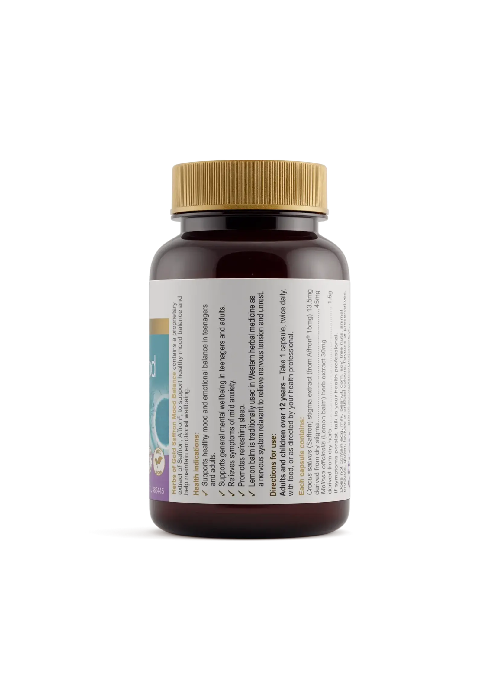 Herbs of Gold Herbs of Gold Saffron Mood Balance 60caps