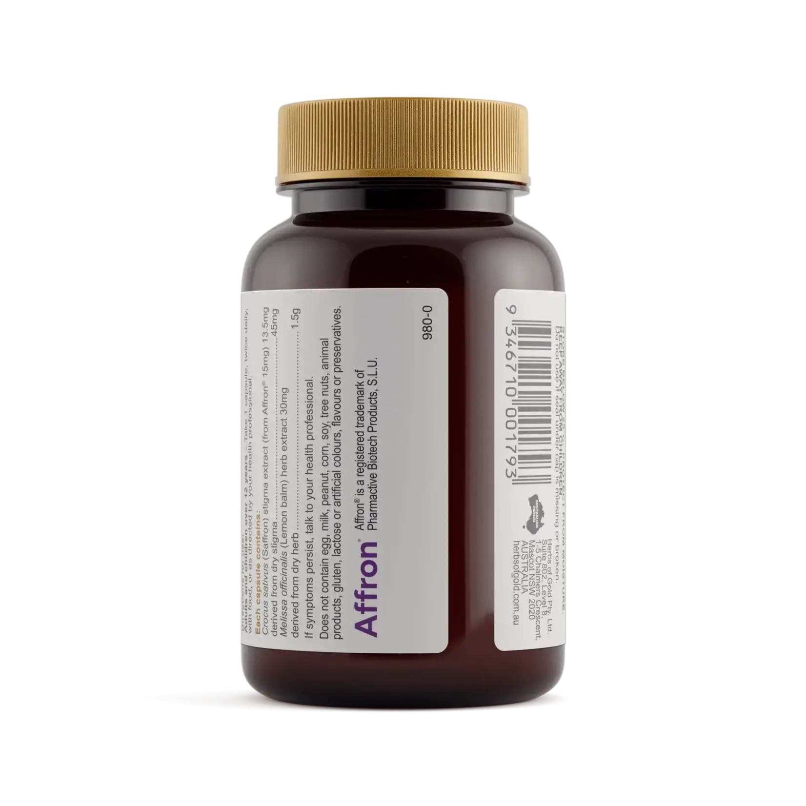 Herbs of Gold Herbs of Gold Saffron Mood Balance 60caps