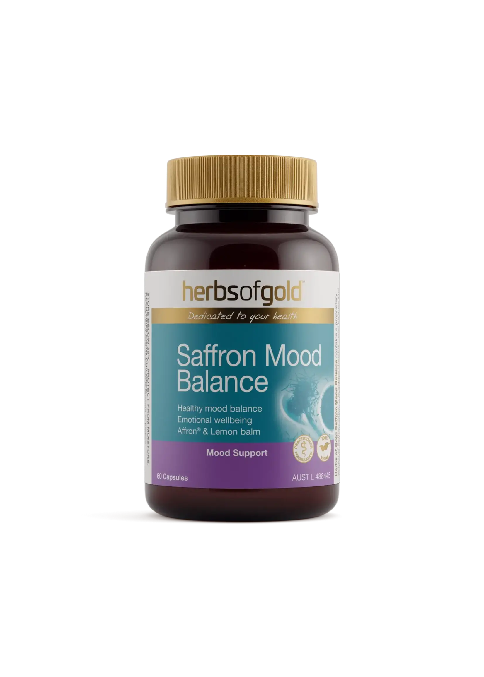 Herbs of Gold Herbs of Gold Saffron Mood Balance 60caps