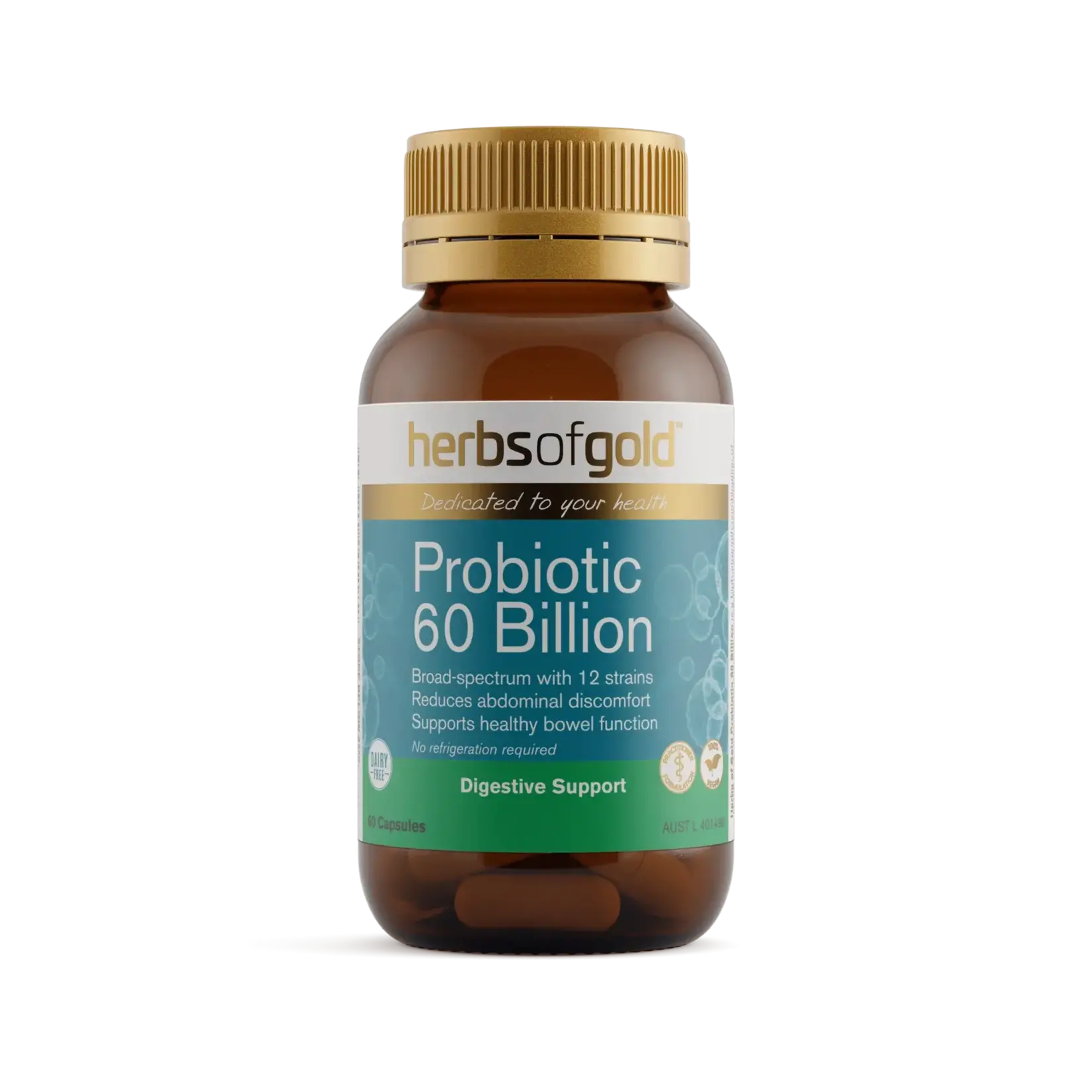 Herbs of Gold Herbs of Gold Probiotic 60 Billion 30 cap