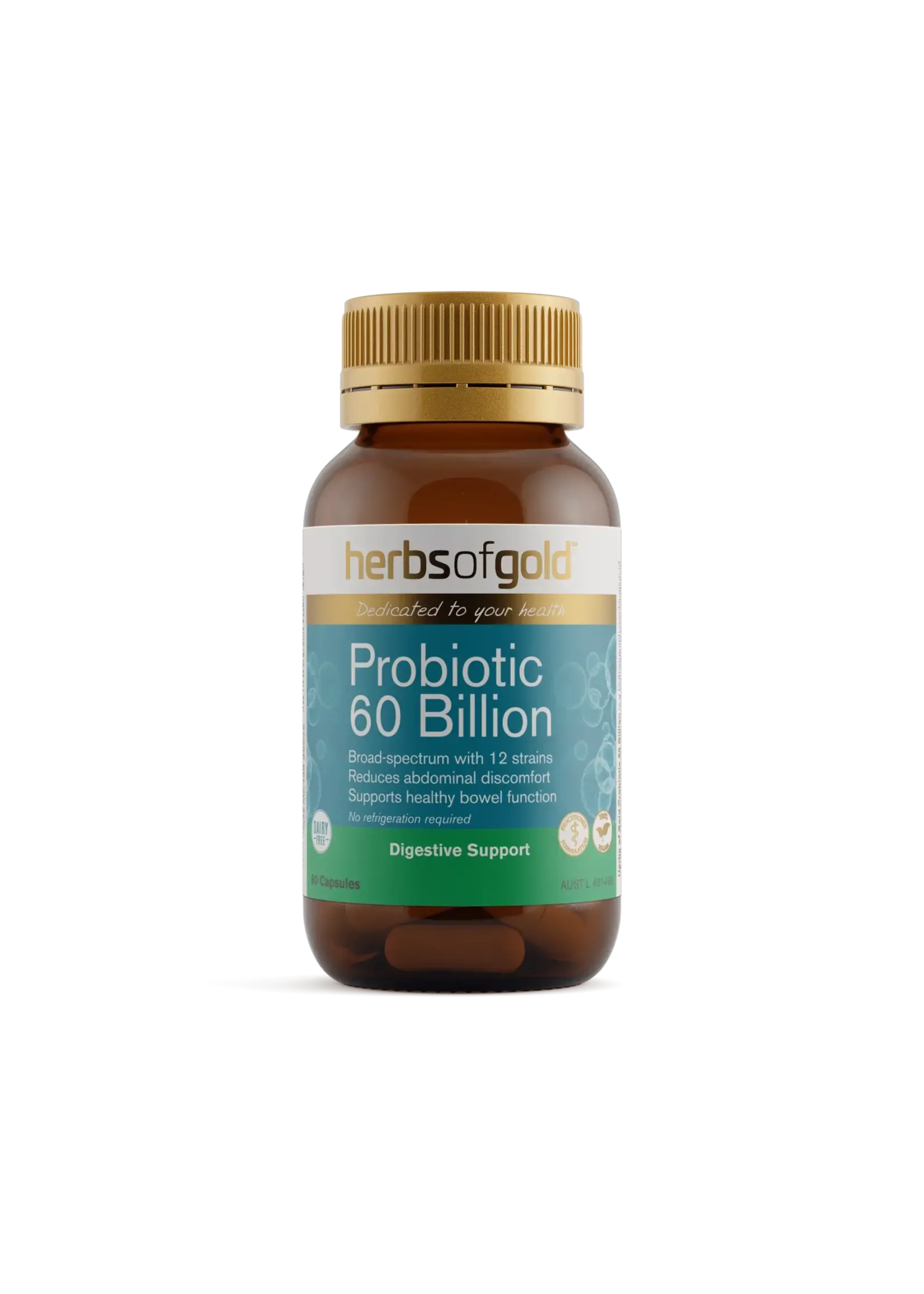 Herbs of Gold Herbs of Gold Probiotic 60 Billion 30 cap