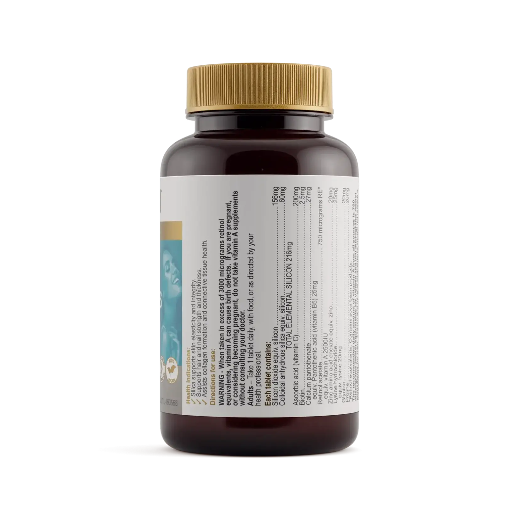 Herbs of Gold Herbs of Gold Hair Skin & Nails 60 tabs