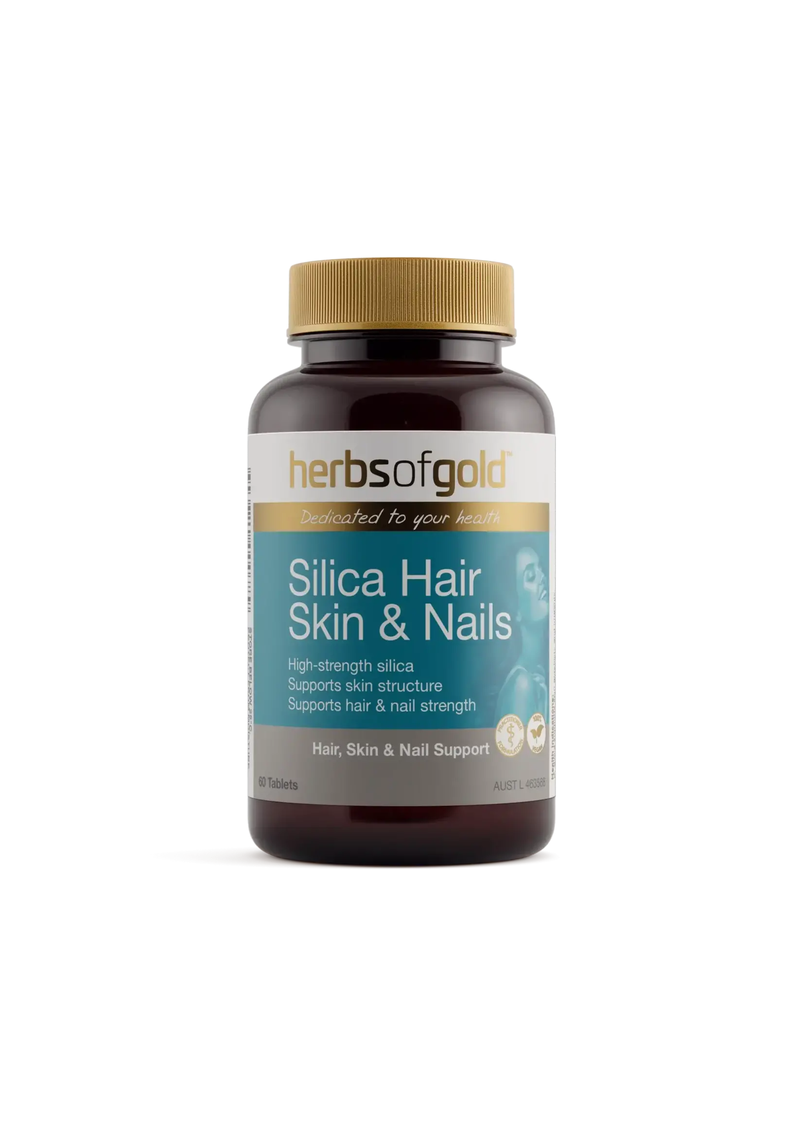 Herbs of Gold Herbs of Gold Silica Hair Skin & Nails 60 tabs