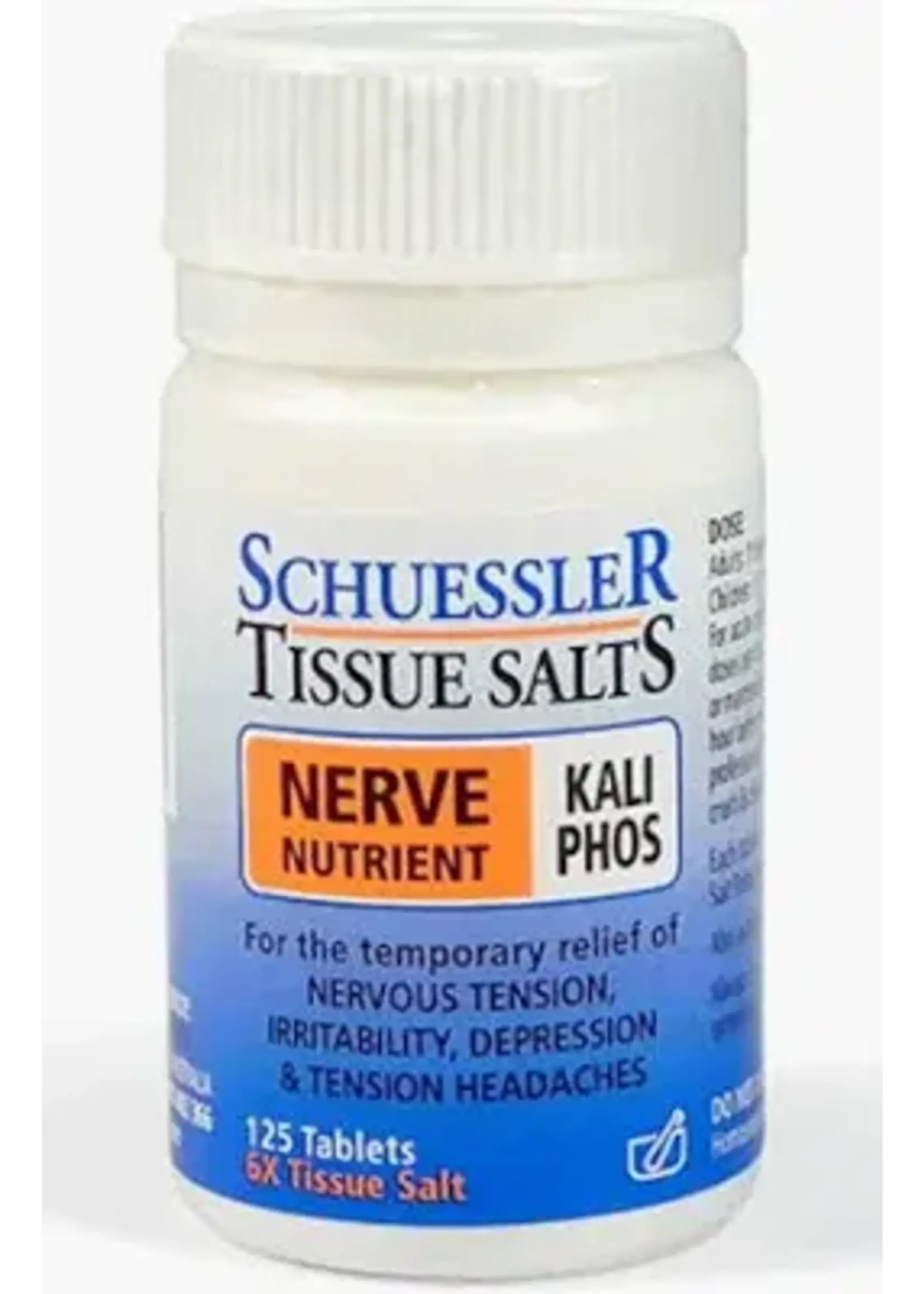 Schuessler Schuessler Tissue Salts Kali Phos 125 Tab