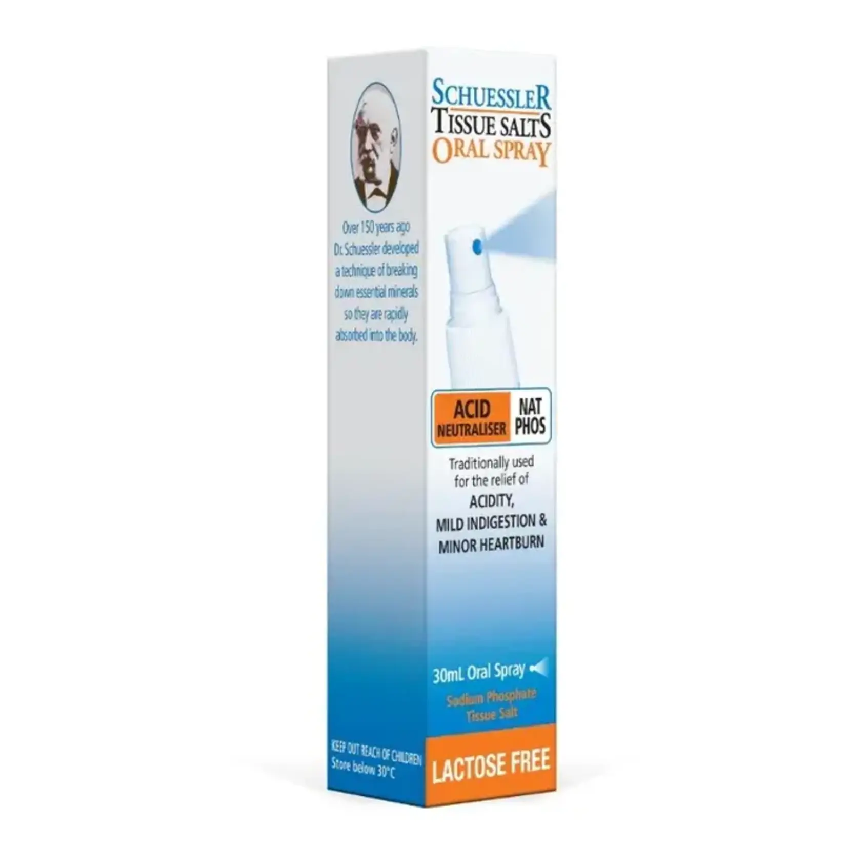 Schuessler Schuessler Tissue Salts Nat Phos Acid Neutraliser 30ml spray