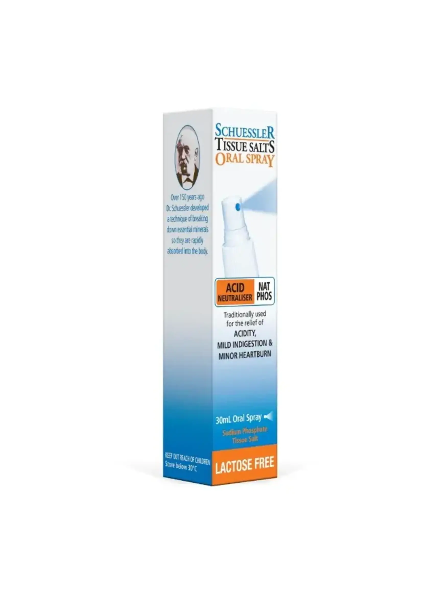Schuessler Schuessler Tissue Salts Nat Phos 30ml spray Acid Neutraliser