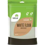 Lotus Lotus Organic Unbleached Plain Flour 1kg