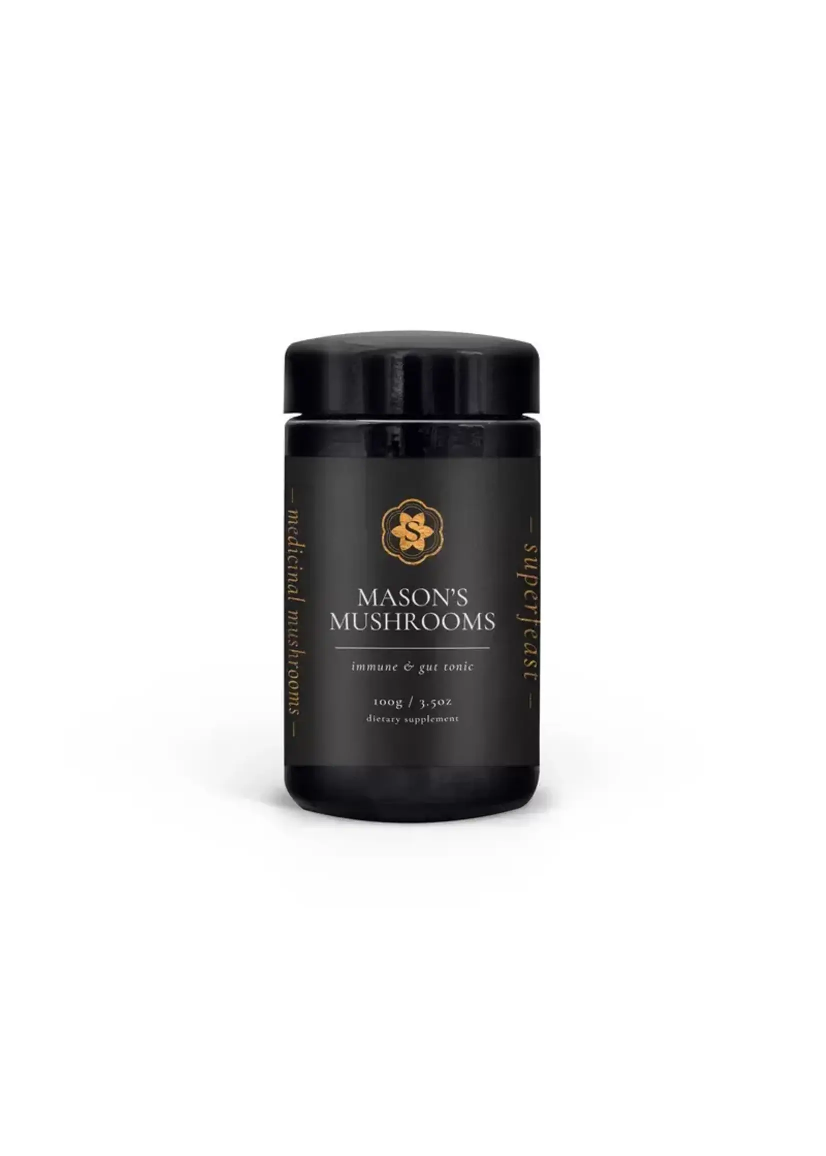 SuperFeast Superfeast Masons Mushrooms  Immune  & Gut Tonic 100g