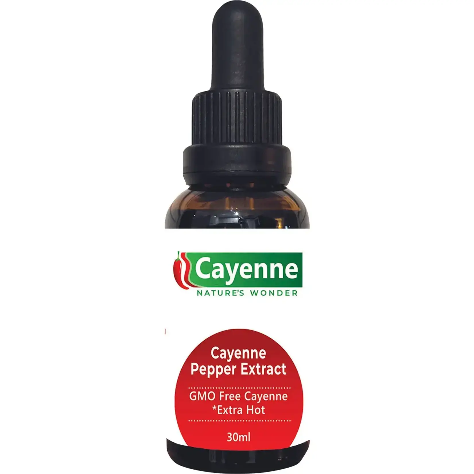 Cayenne Nature's Wonder Cayenne Nature's Wonder Cayenne Pepper Extract with dropper 30ml
