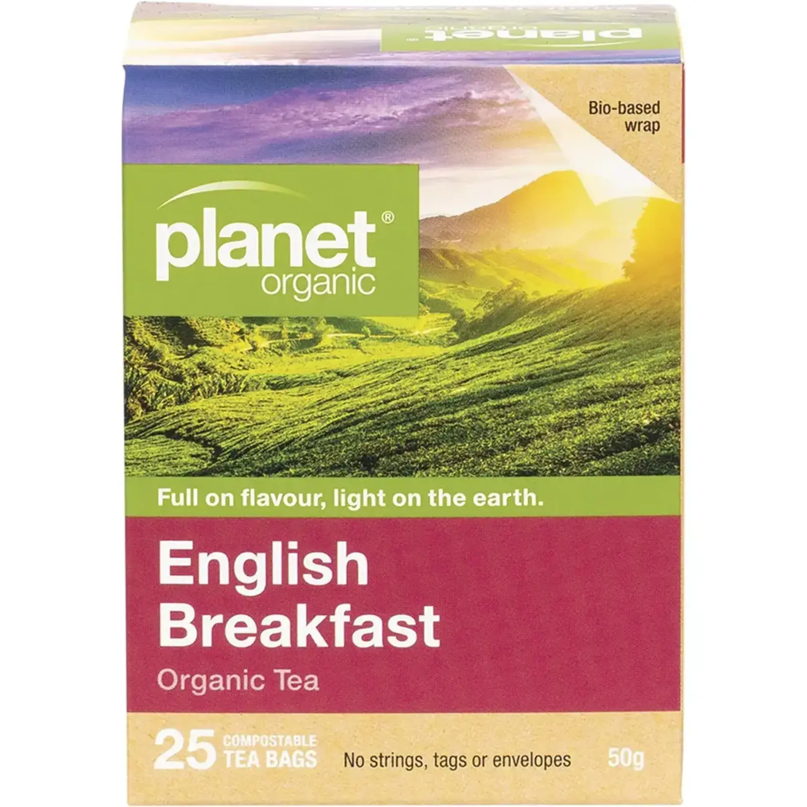 Planet Organic Planet Organic Black Tea Bags 25 English Breakfast