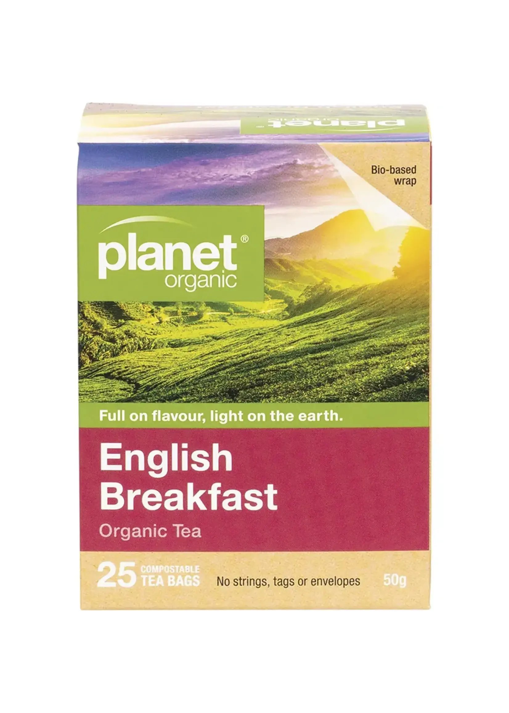 Planet Organic Planet Organic Black Tea Bags 25 English Breakfast