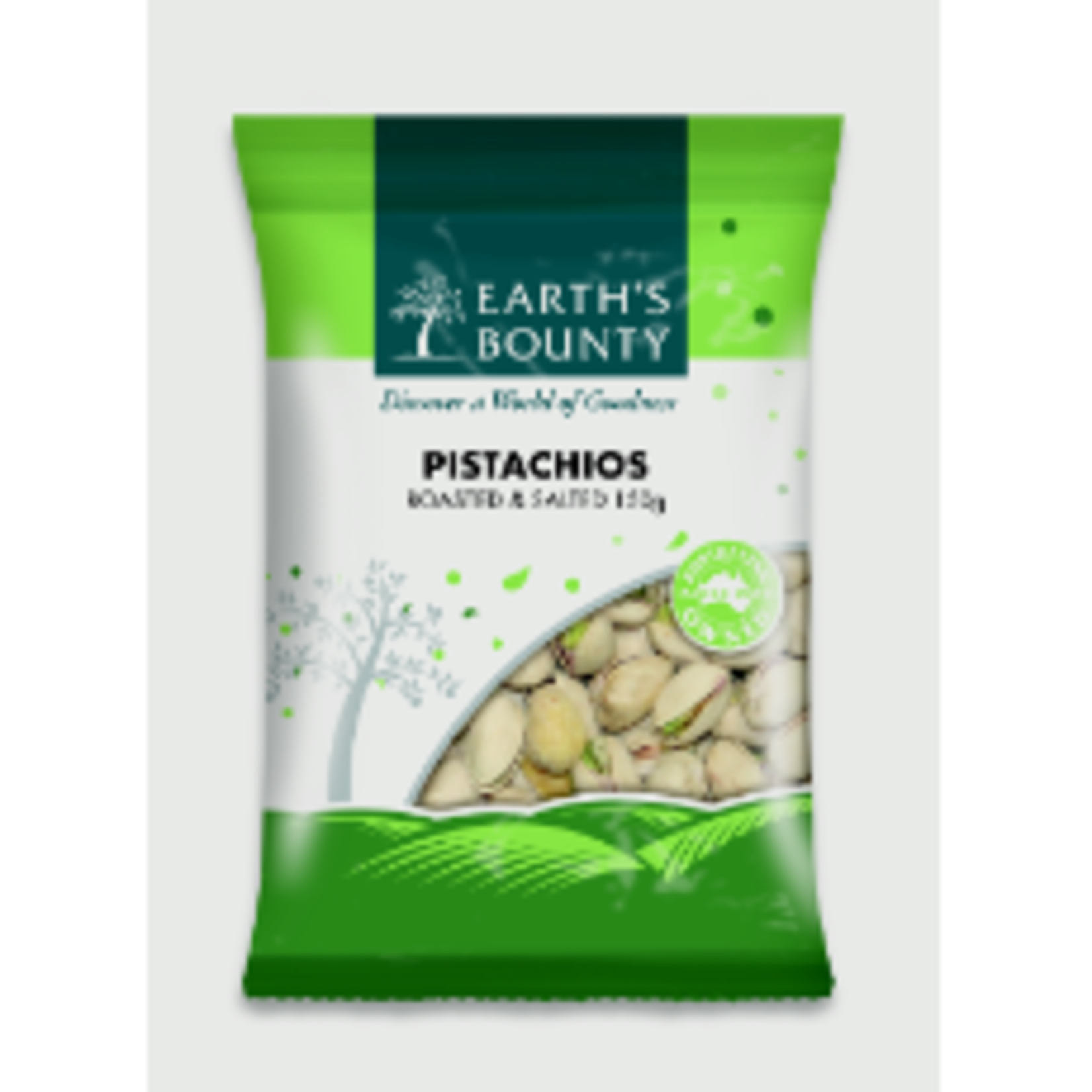 Earths Bounty Earths Bounty Pistachios Roasted & Salted 150g