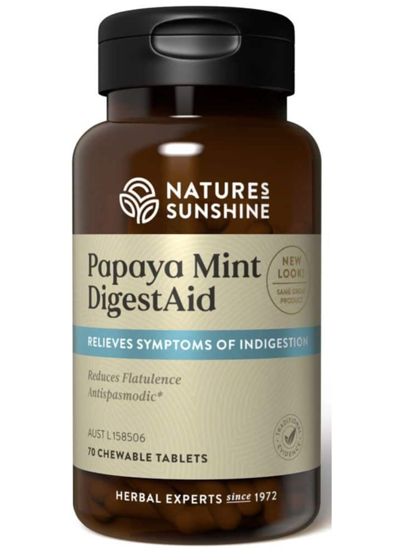 Natures Sunshine Natures Sunshine Papaya Mint DigestAid 70t