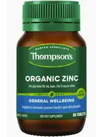 Thompson's Thompsons Organic Zinc 80 tabs
