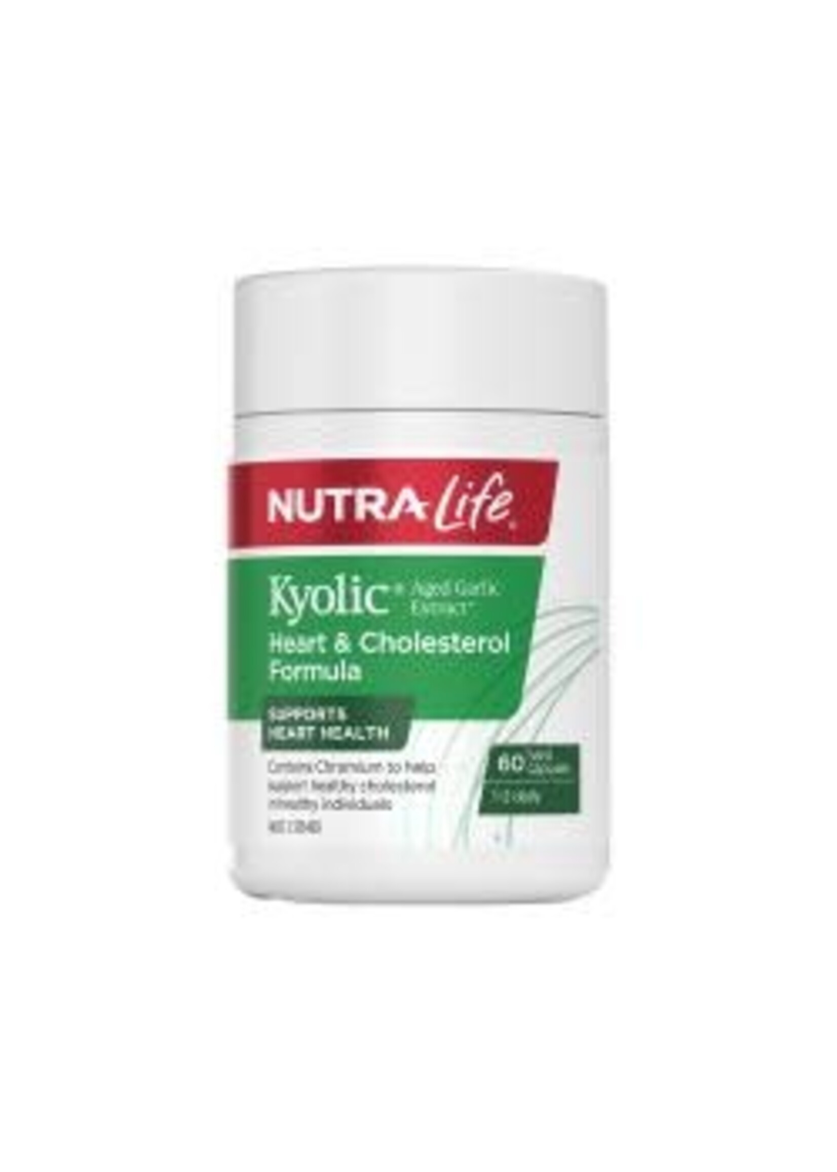 NutraLife Nutralife Kyolic Aged Garlic Extract Heart & Cholesterol Formula 60 caps