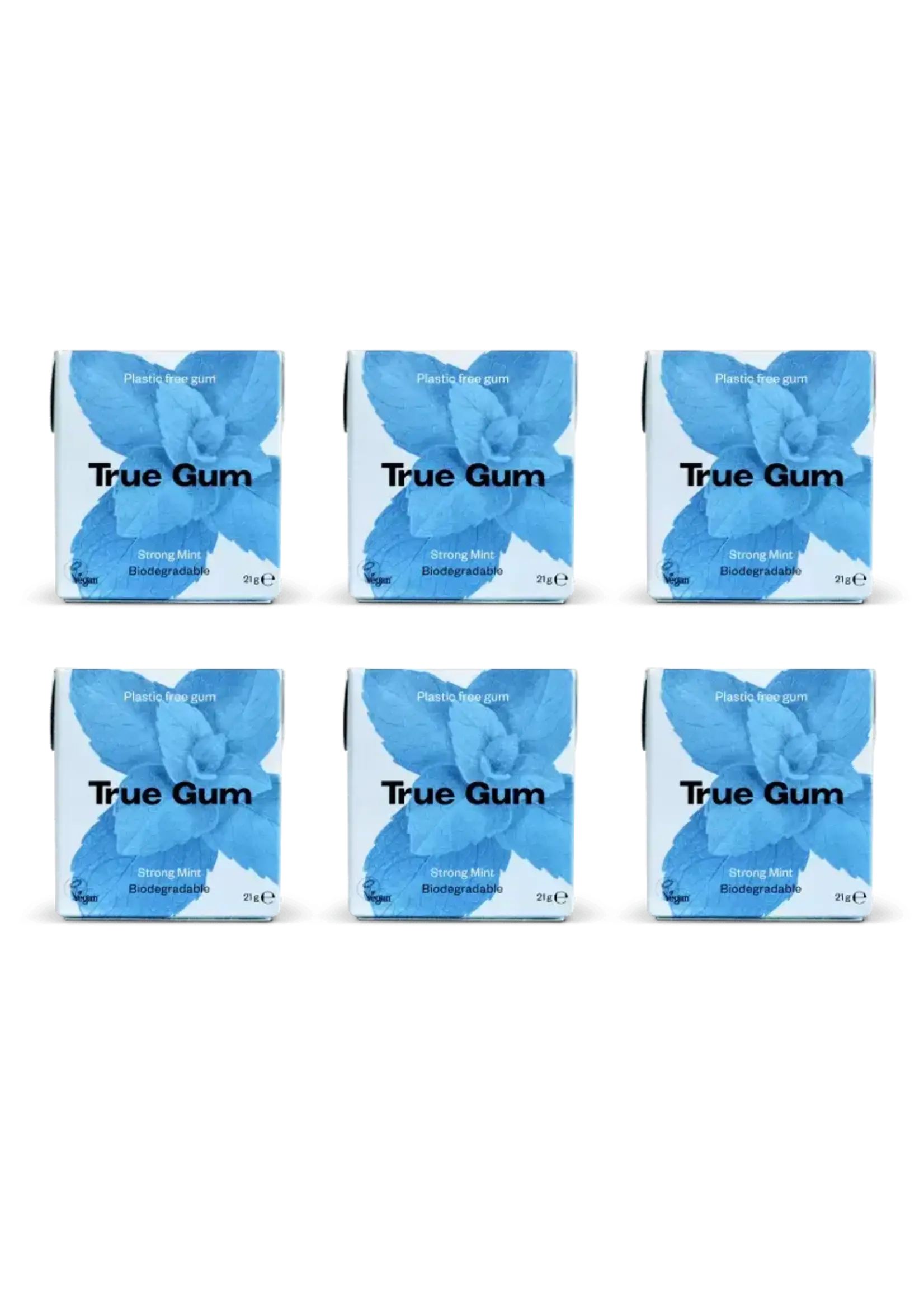 True ApS True Gum Strong Mint 21g