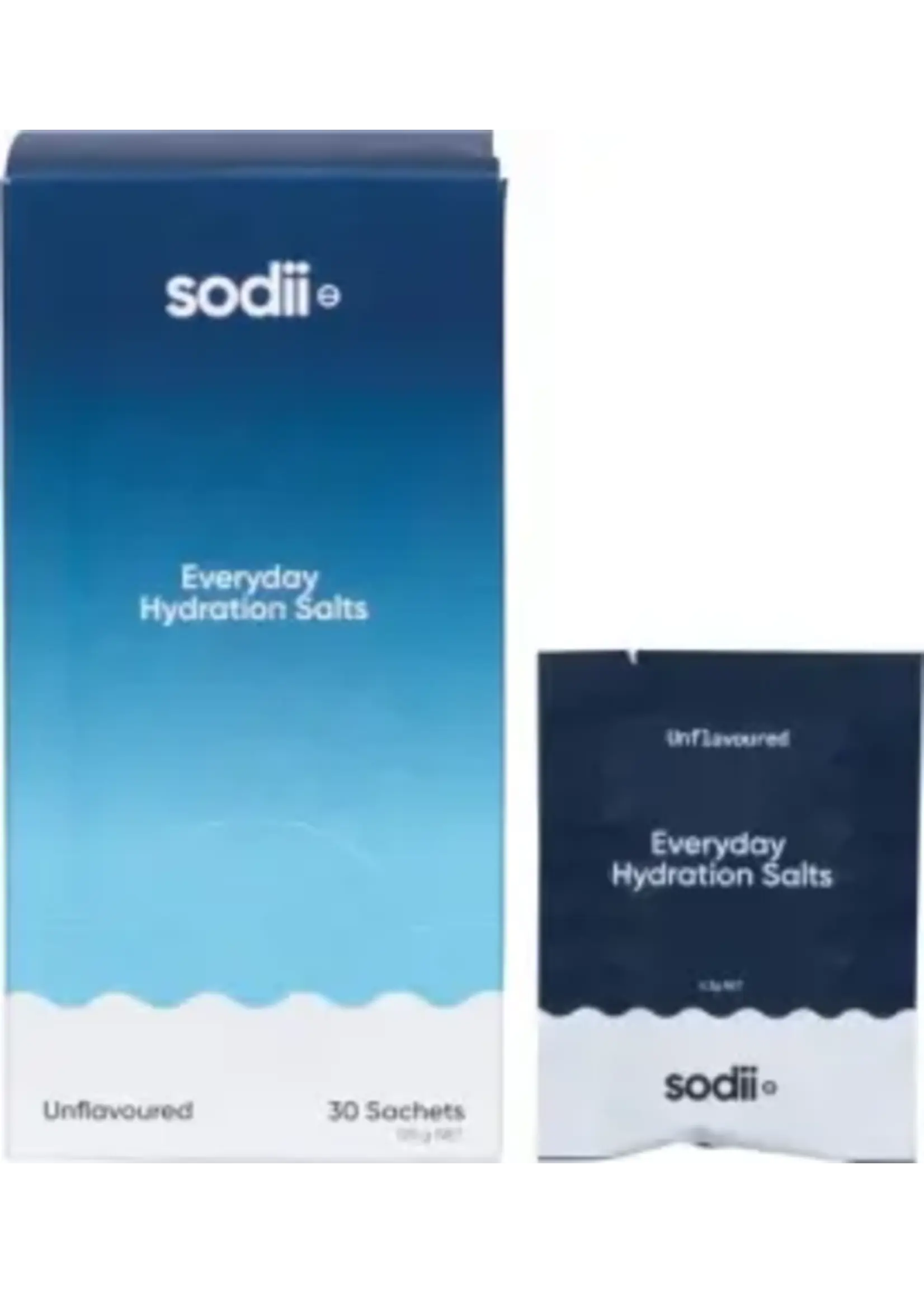 Sodii Sodii Everyday Hydration Salts Salty Unflavoured 6g
