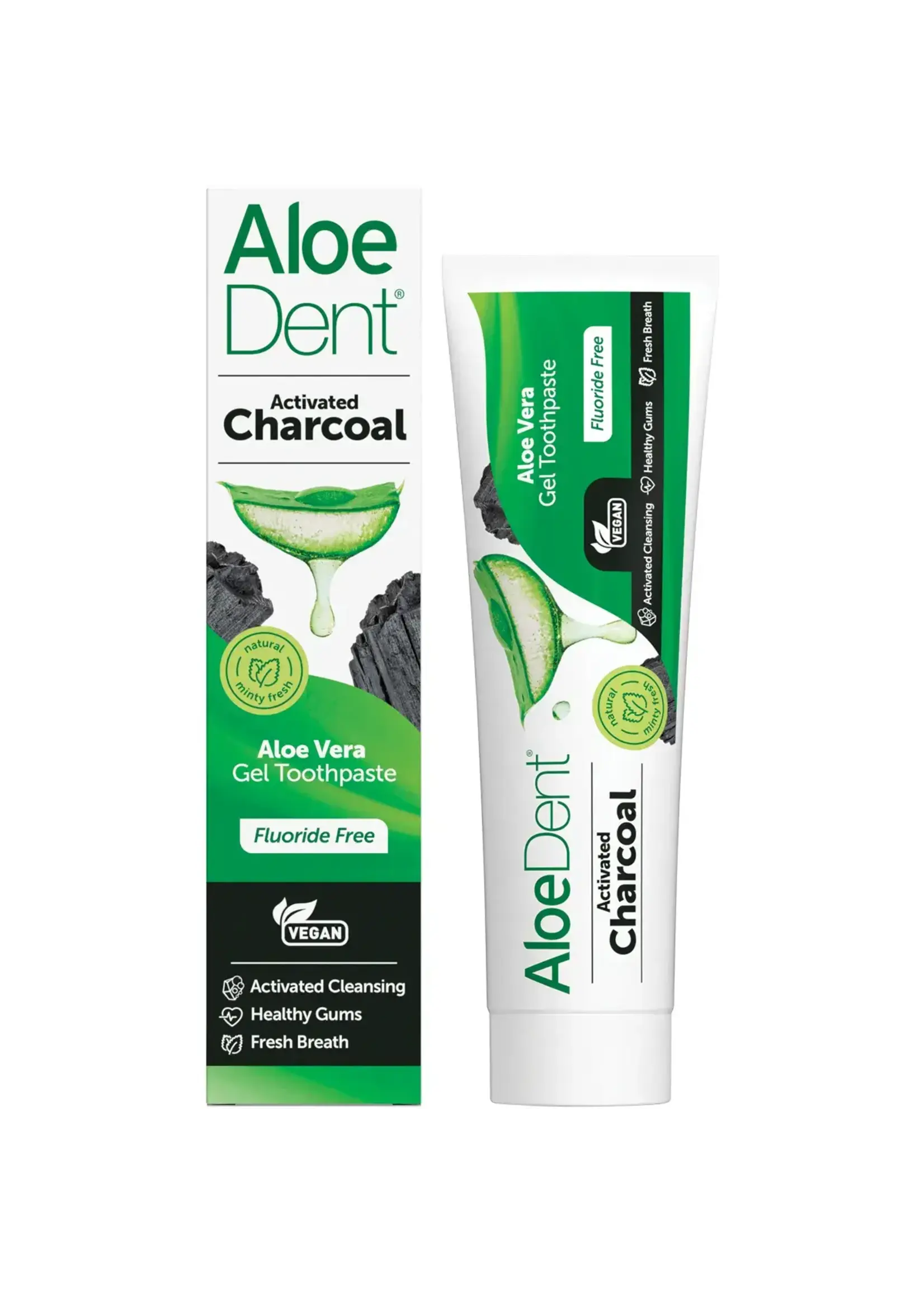 Aloe Dent Aloe Dent Toothpaste 100ml Triple Action Charcoal