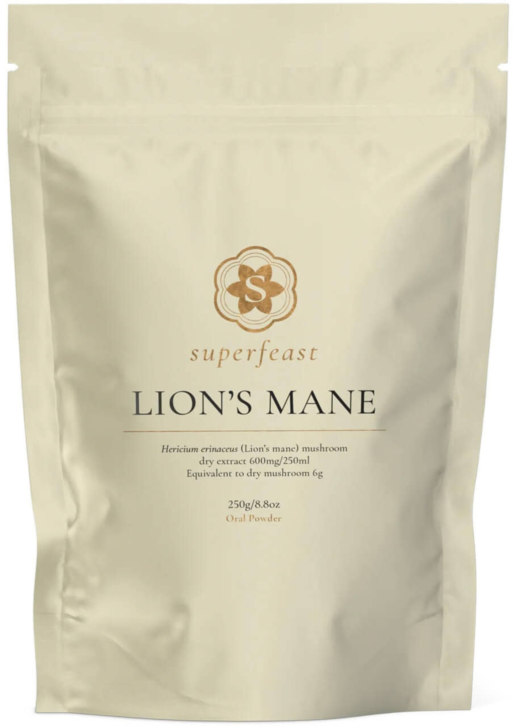 SuperFeast Superfeast Lions Mane 250g Bag