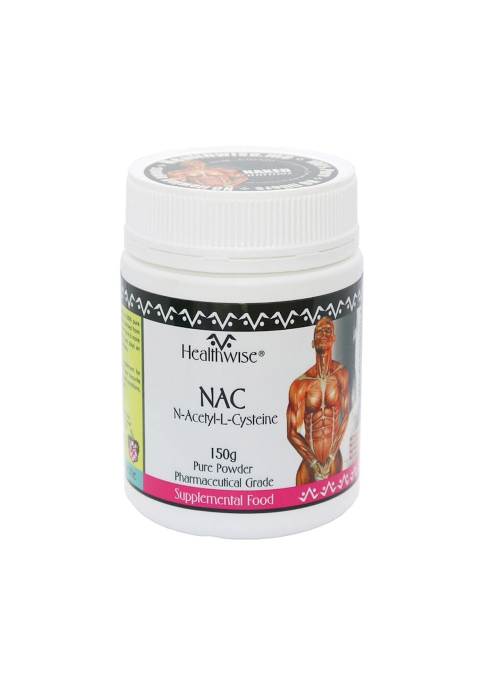 HEALTHWISE Healthwise NAC N-Acetyl-L-Cysteine 150g