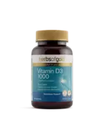 Herbs of Gold Herbs of Gold Vitamin D3 1000 120c  (Vegan)