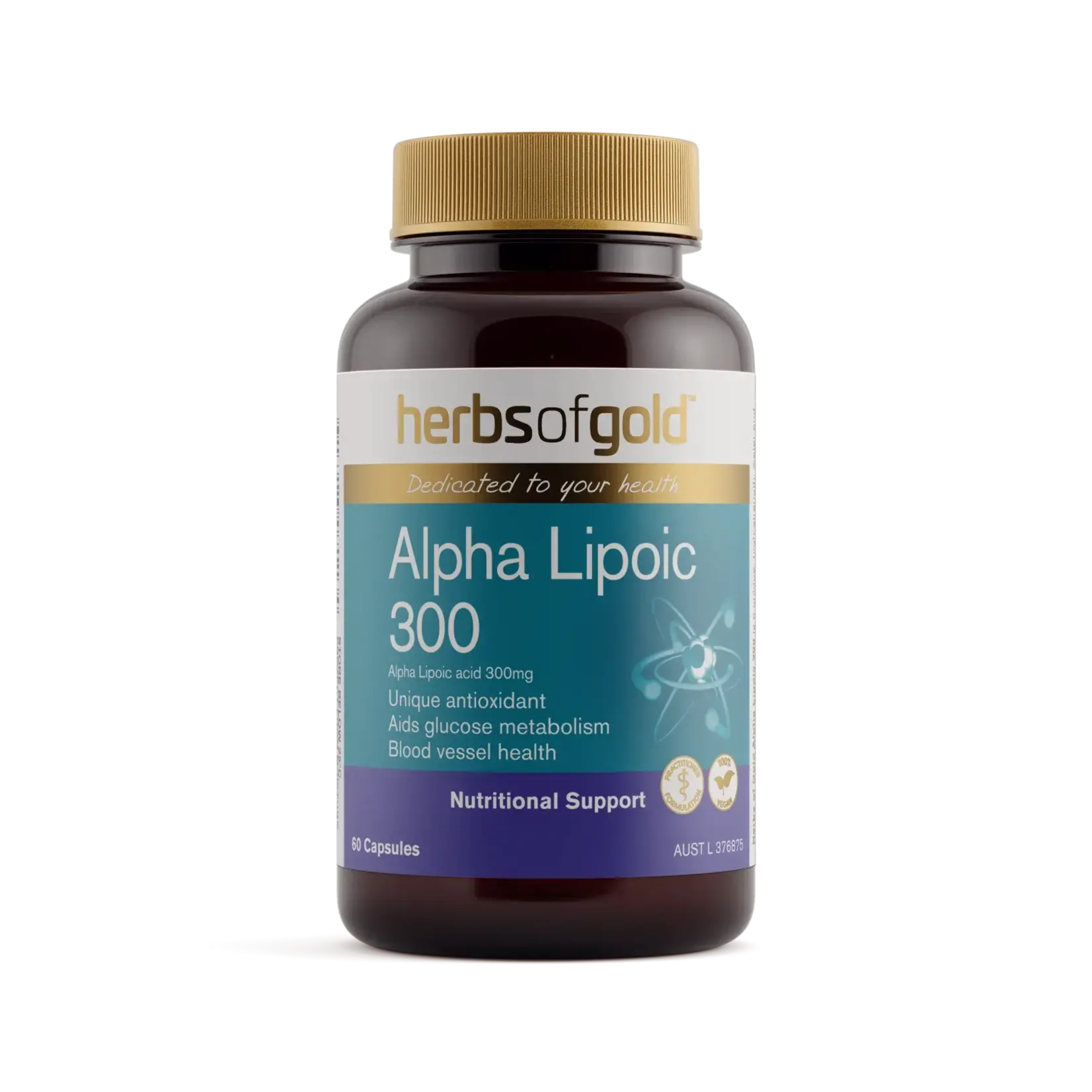 Herbs of Gold Herbs of Gold Alpha Lipoic 300 60 caps
