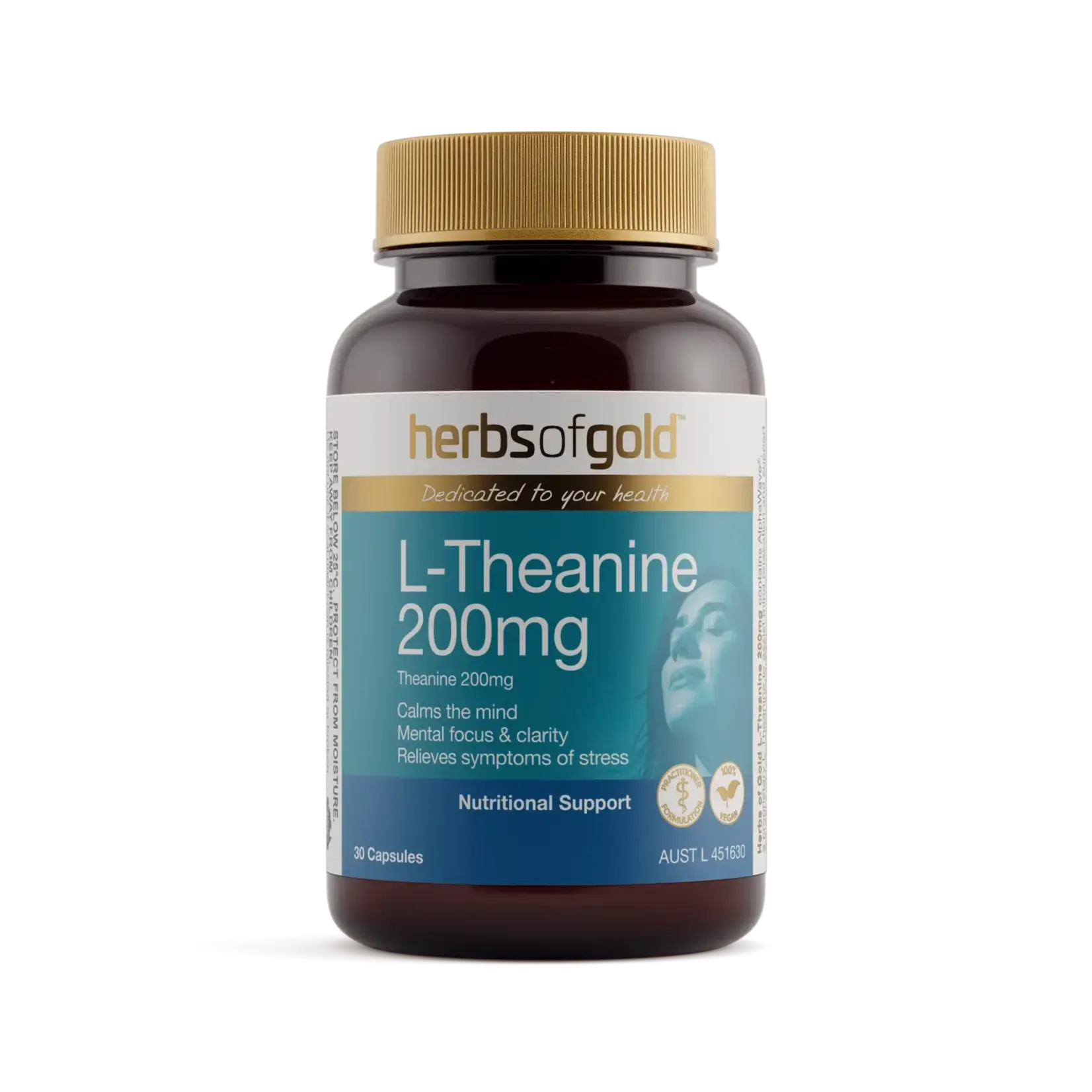 Herbs of Gold Herbs of Gold L-Theanine 200mg