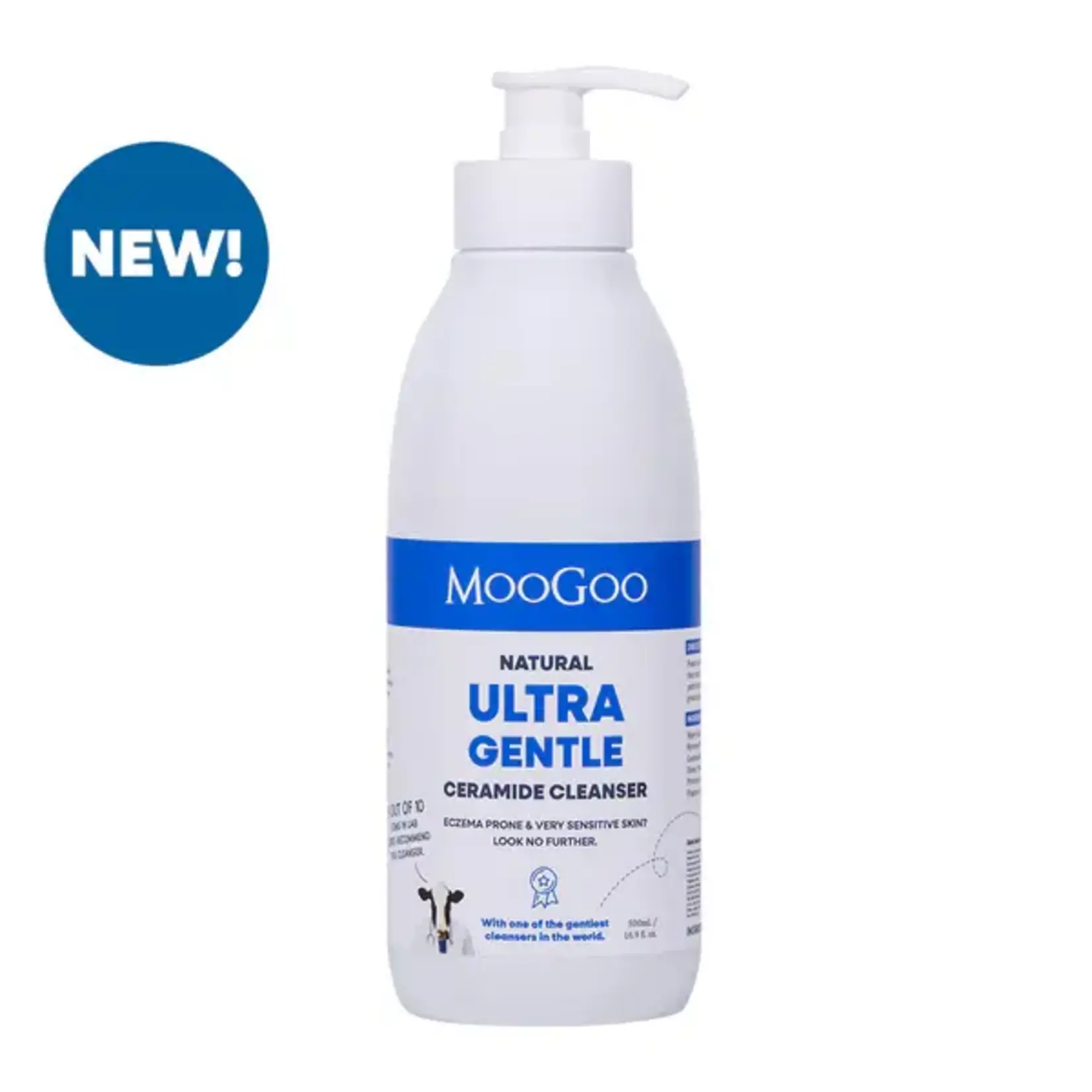 MooGoo MooGoo Natural Ultra Gentle Cleanser w/ Ceramides 500ml