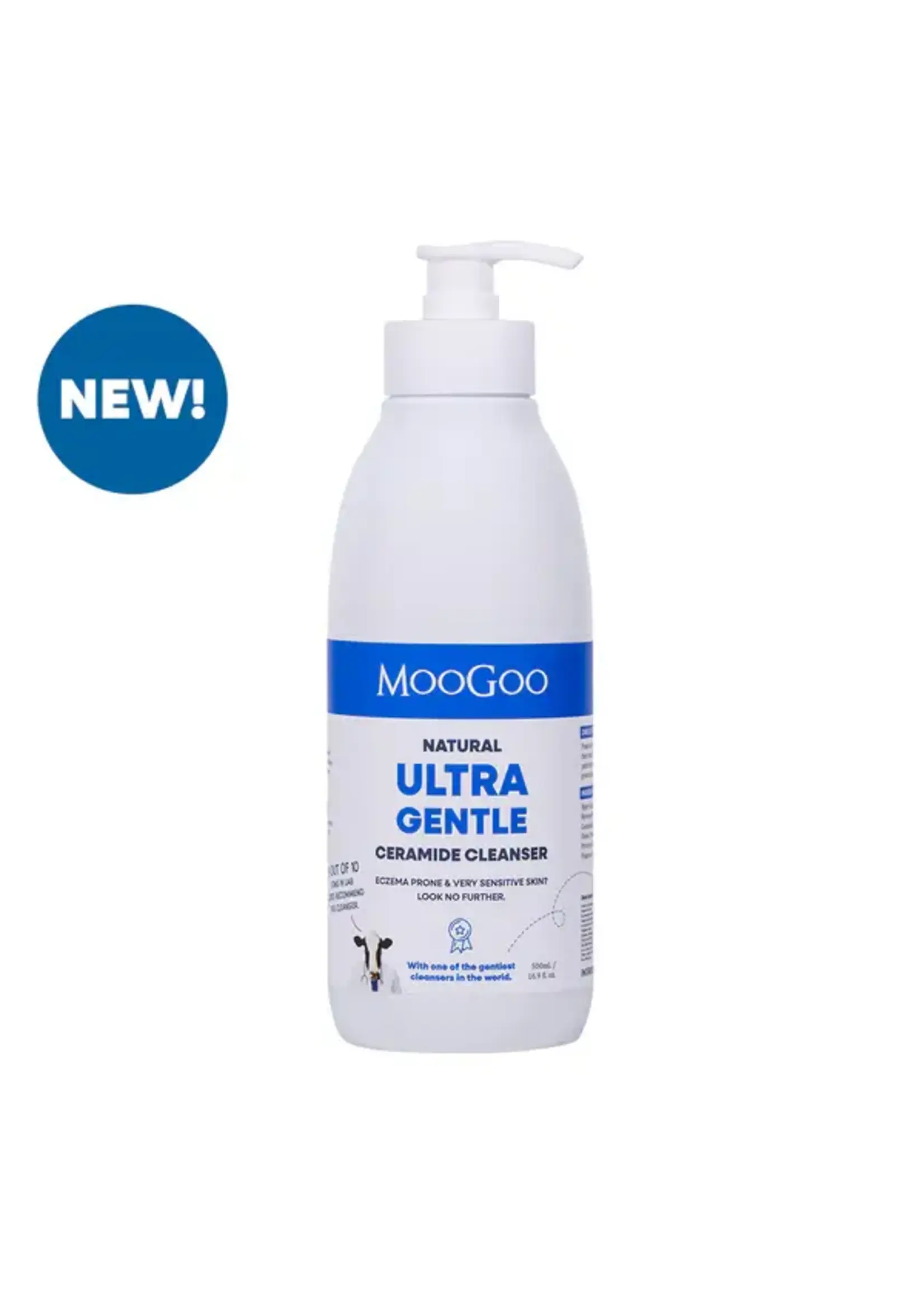 MooGoo MooGoo Natural Ultra Gentle Cleanser w/ Ceramides 500ml