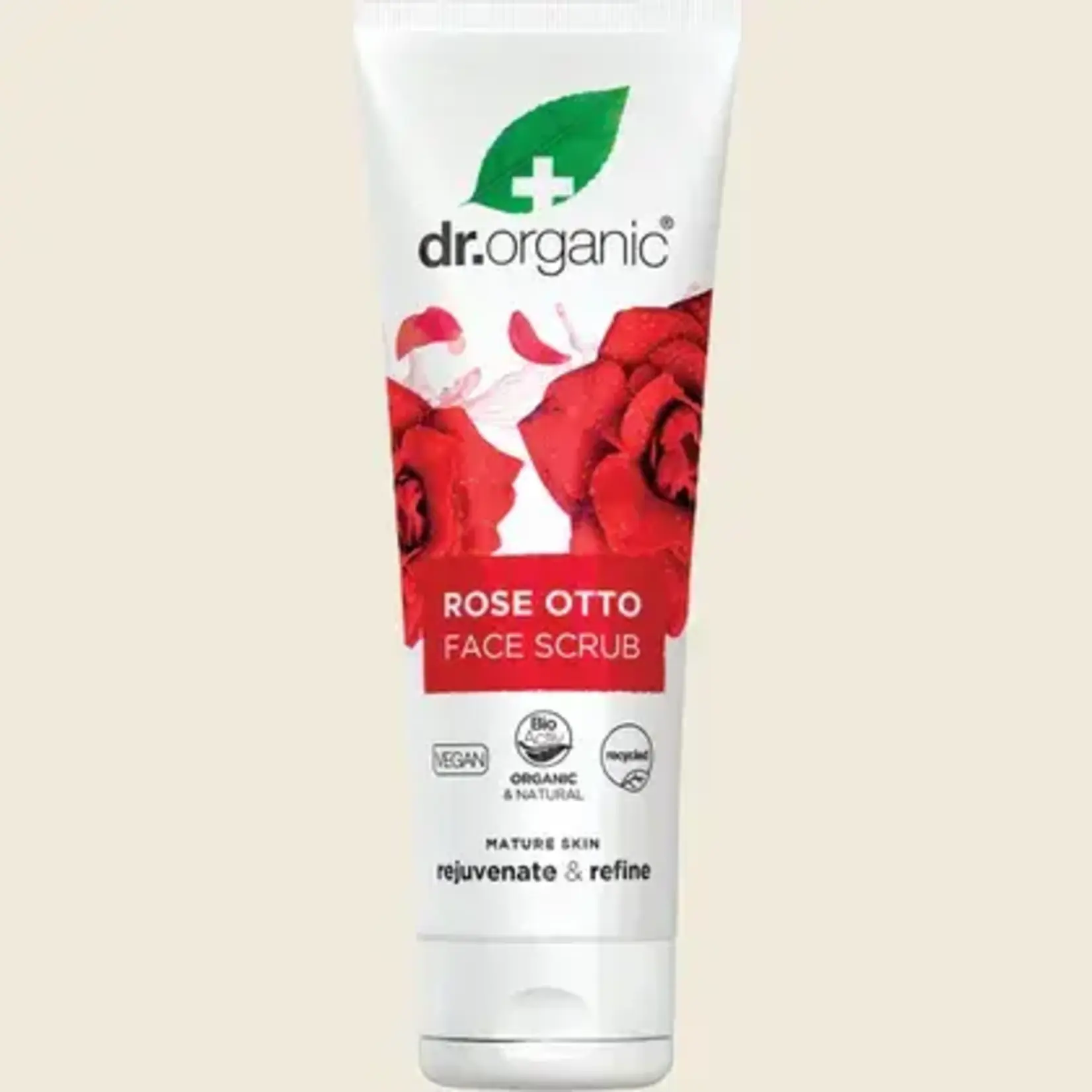 Dr Organic Dr Organic Face Scrub Organic Rose Otto 125ml