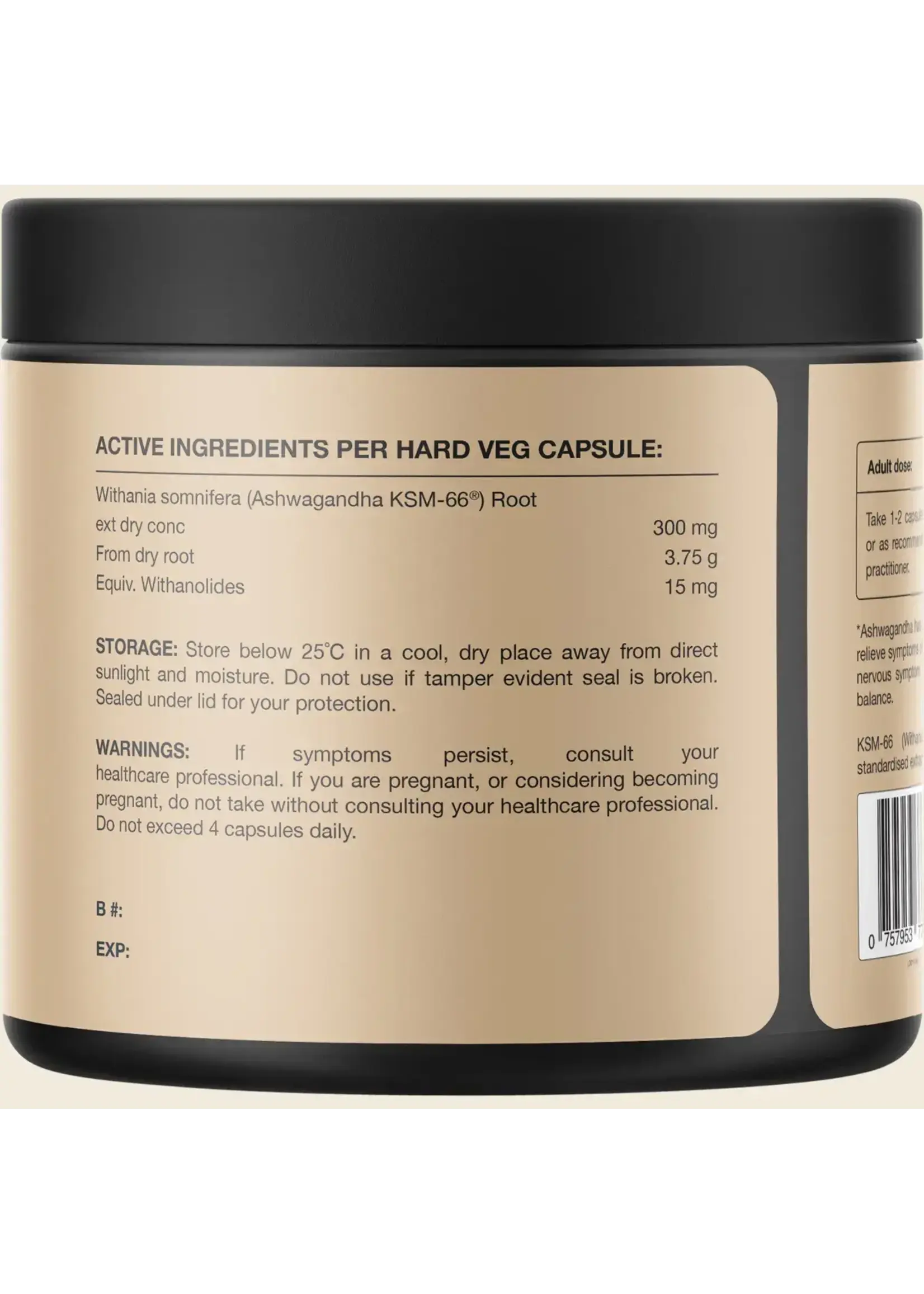 Switch Nutrition Switch Nutrition Ashwagandha 60 caps