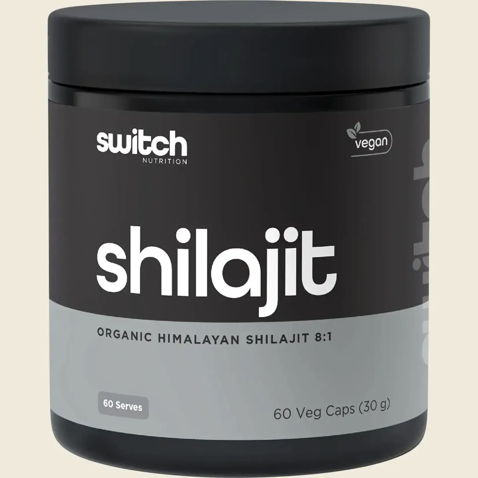 Switch Nutrition Switch Nutrition Shilajit Organic Himalayan Shilajit 8:1 60 Caps