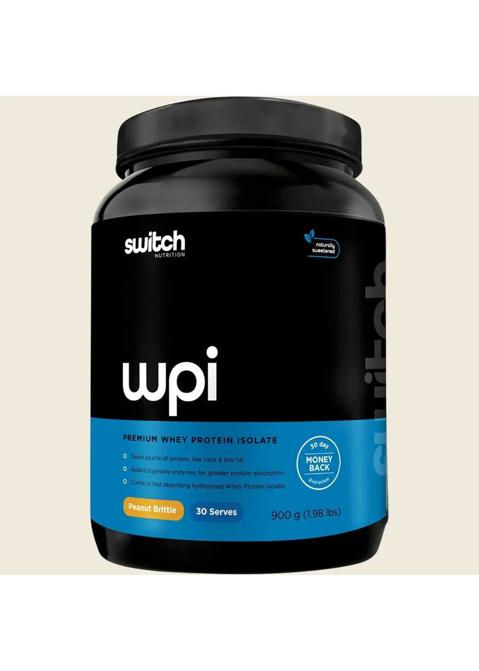 Switch Nutrition Switch Nutrition WPI Premium Whey Protein Isolate Peanut brittle 900g
