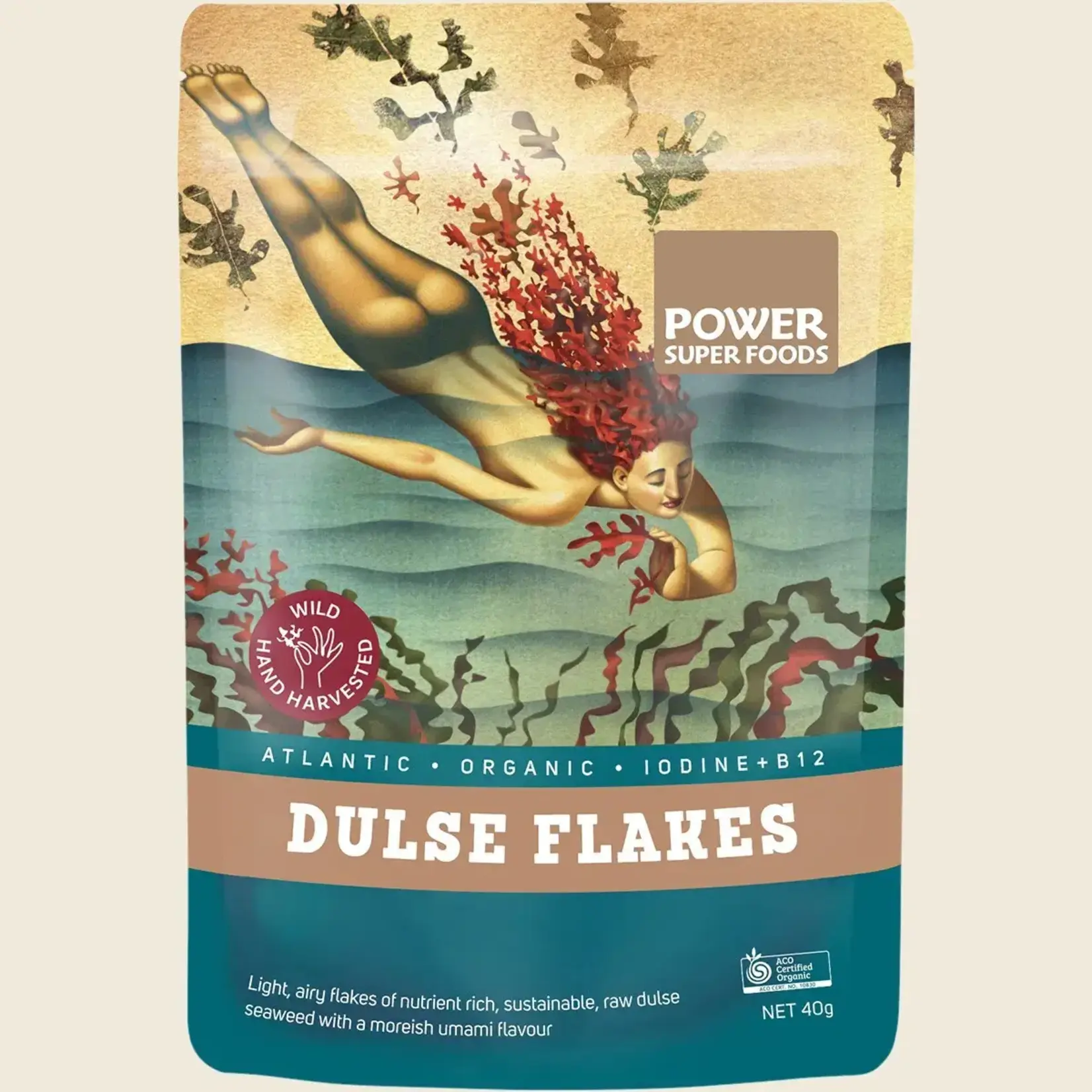 Power Super Foods Power Super Foods Organic Dulse Flakes 40 g