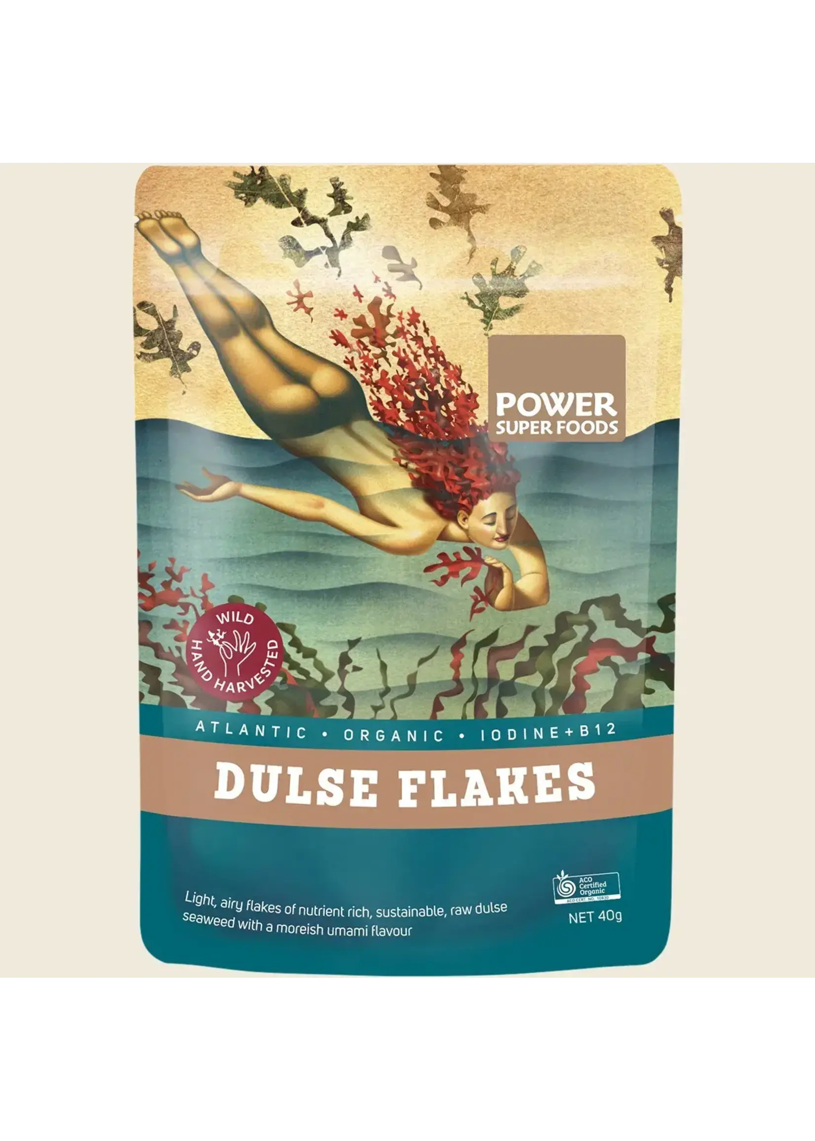 Power Super Foods Power Super Foods Organic Dulse Flakes 40 g