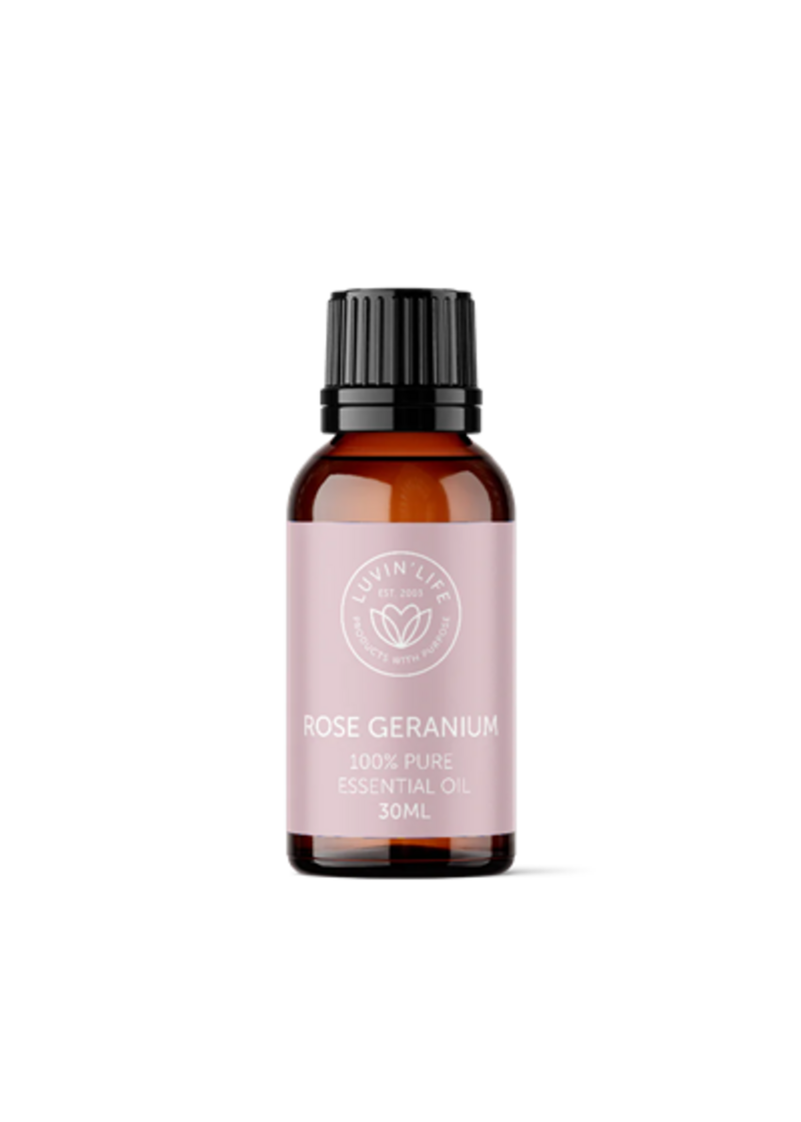LUVIN LIFE Luvin Life Essential Oil 30ml Rose Geranium