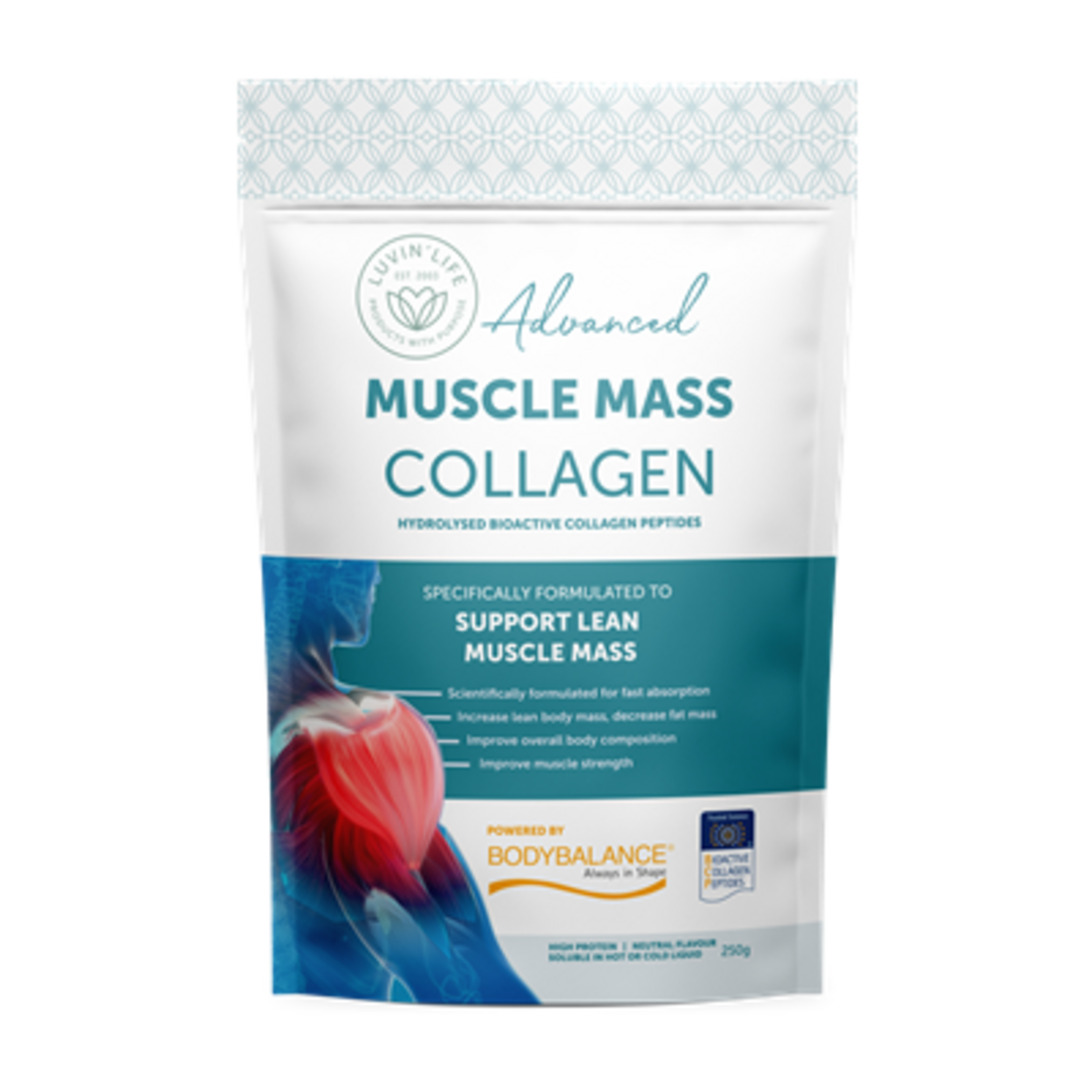 LUVIN LIFE Luvin Life Muscle Mass Collagen 250g