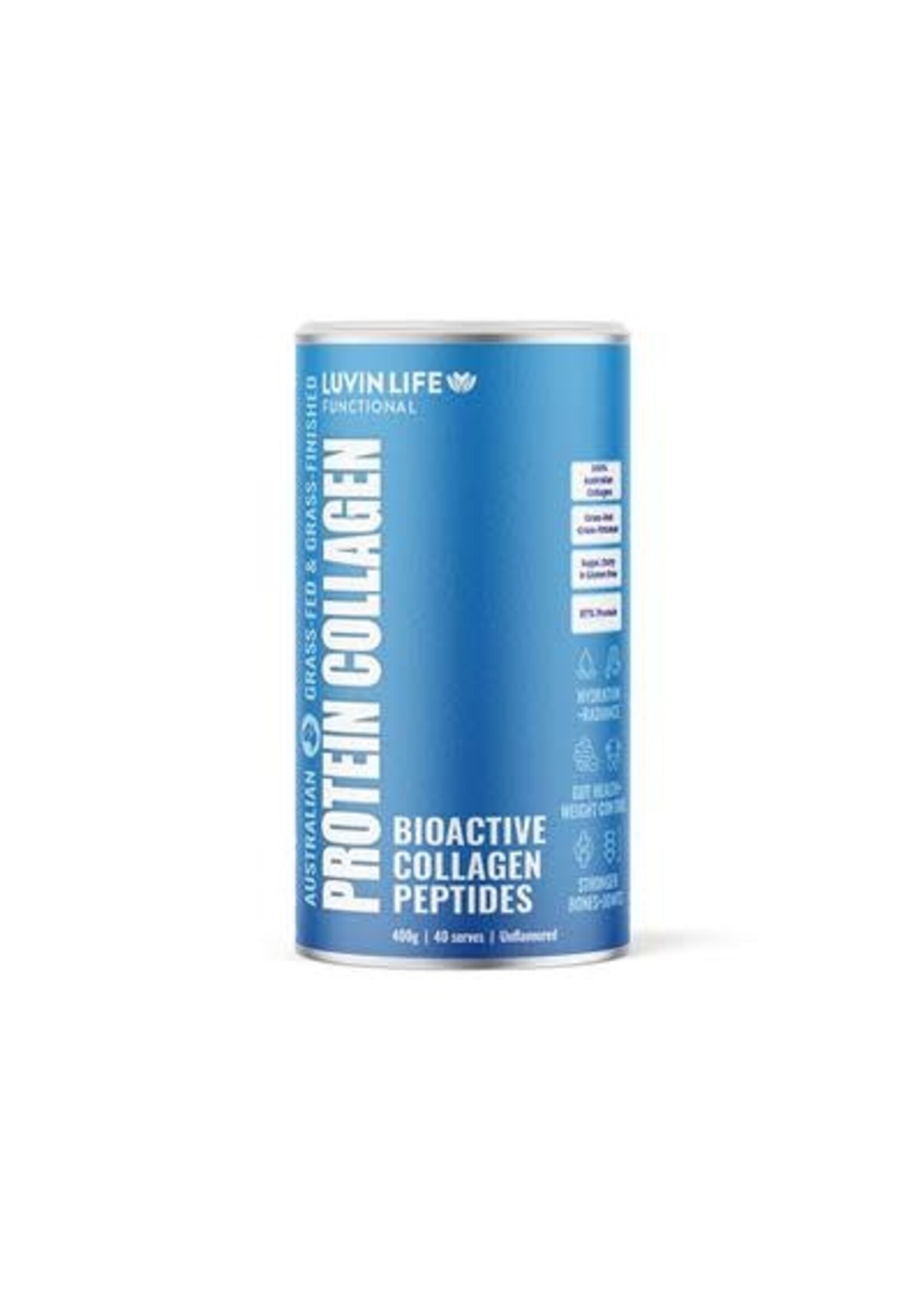 LUVIN LIFE Luvin Life Australian Sourced Bioactive Collagen Peptides450 g Flavour Free