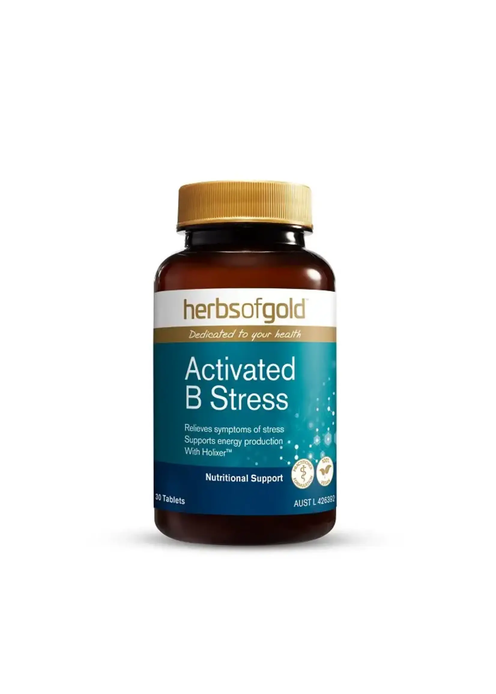 Herbs of Gold Herbs of Gold Activated B Stress 30T