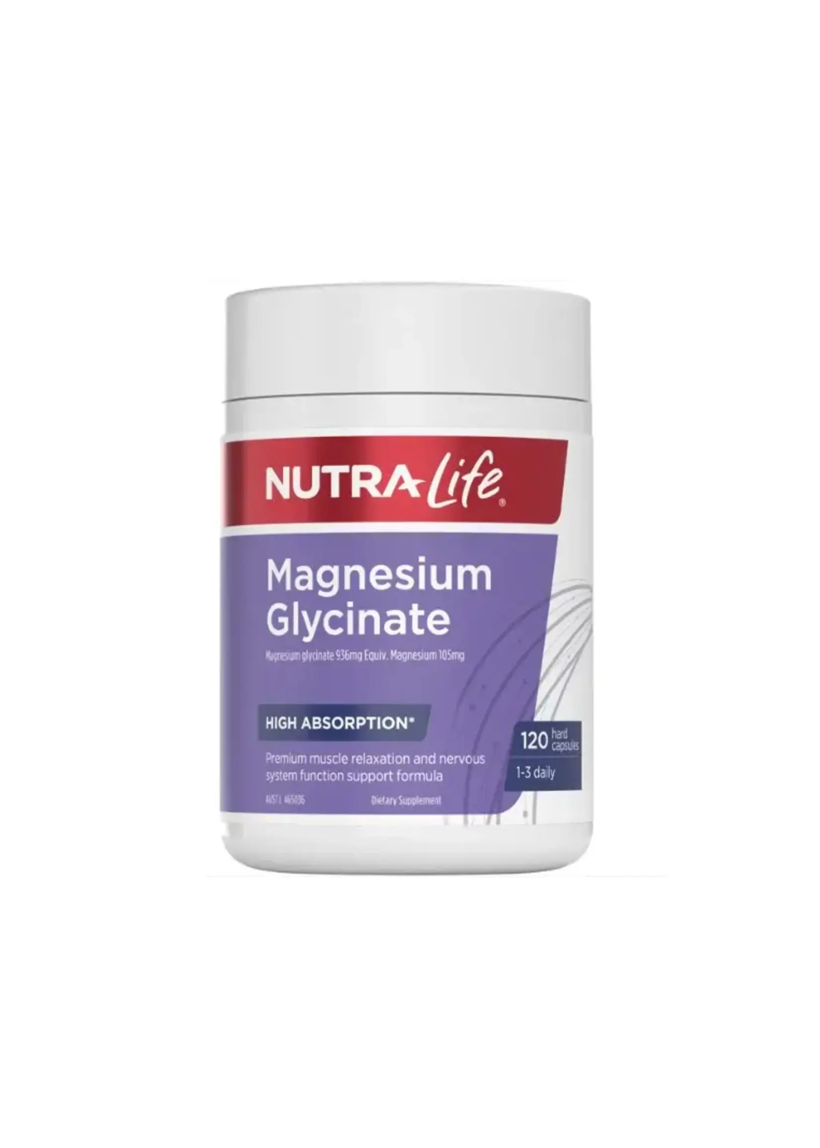 NutraLife Nutralife Magnesium Glycinate capsules 120c