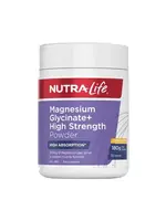 NutraLife Nutralife Magnesium Glycinate High Strngth Powder Citrus 180g