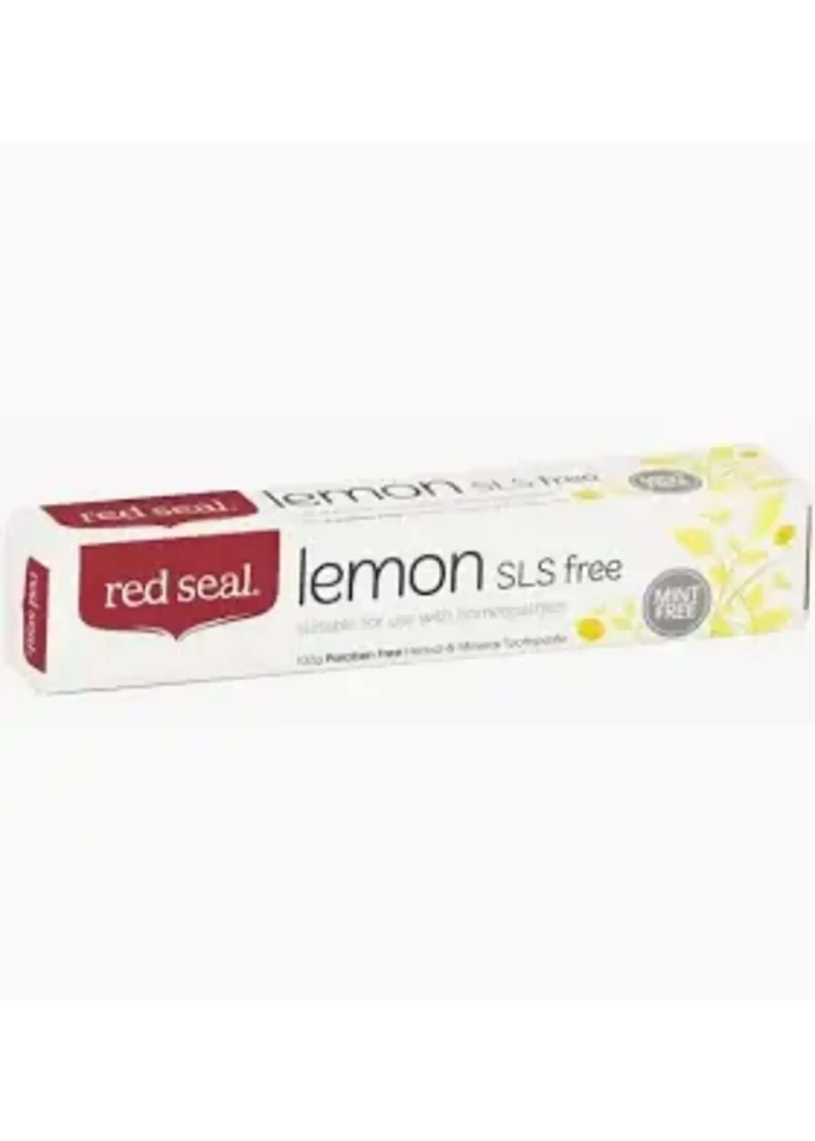 Red Seal Natural Health Products Red Seal Toothpaste Lemon SLS Free 100gm