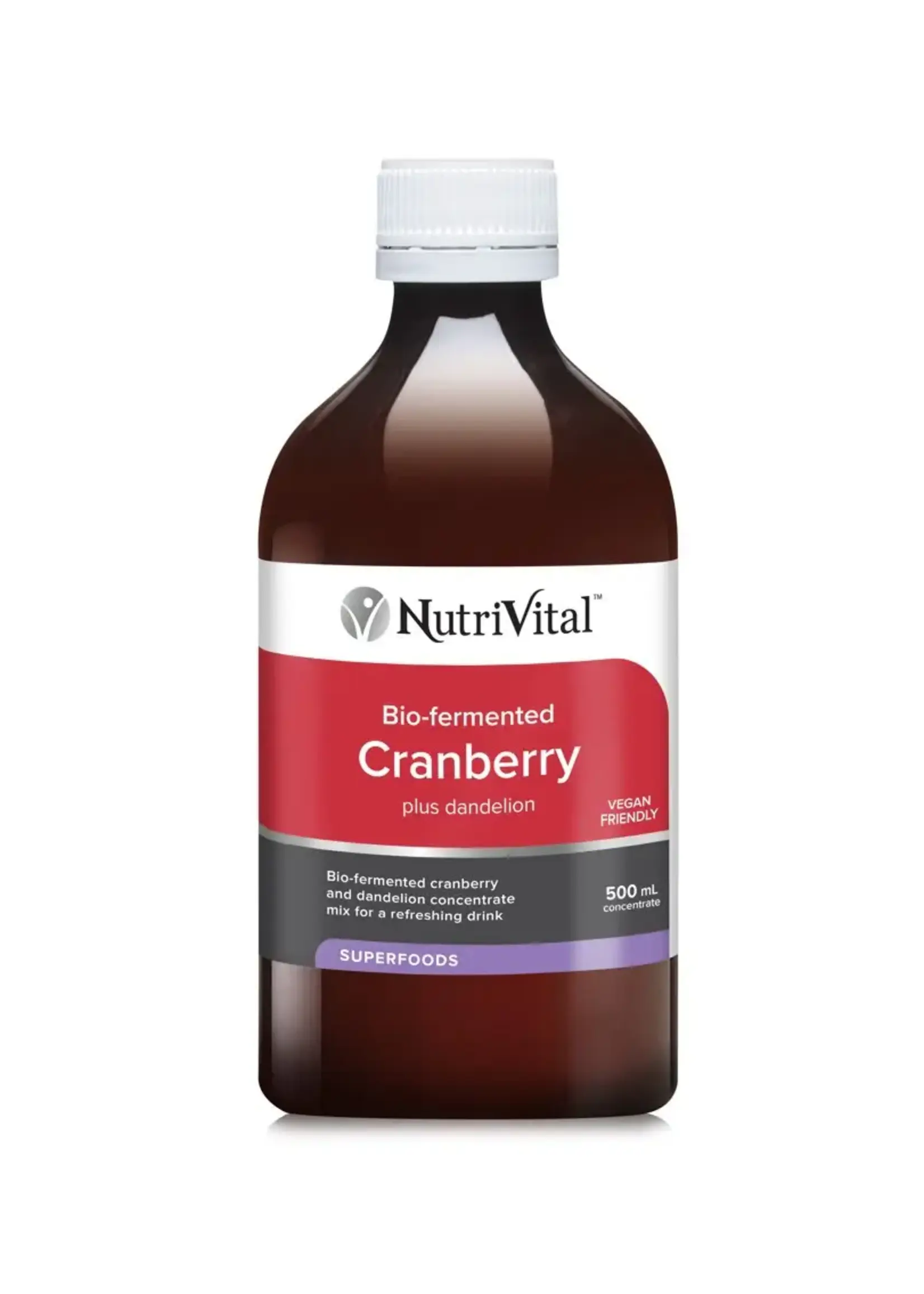 NutriVital NutriVital Bio-Fermented Organic Cranberry 500ml