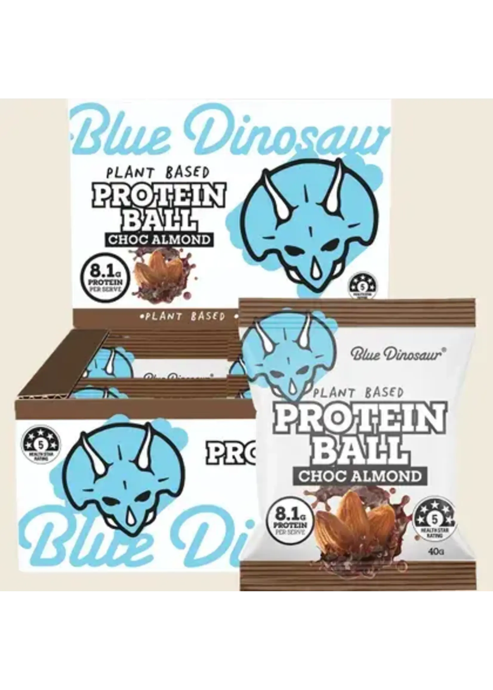 Blue Dinosaur Blue Dinosaur Chocolate Almond Protein Ball 45