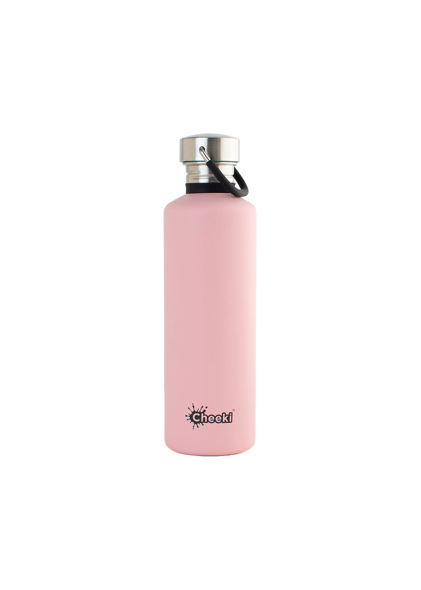 Cheeki Cheeki Stainless Steel Bottle Insulated 600ml Pink