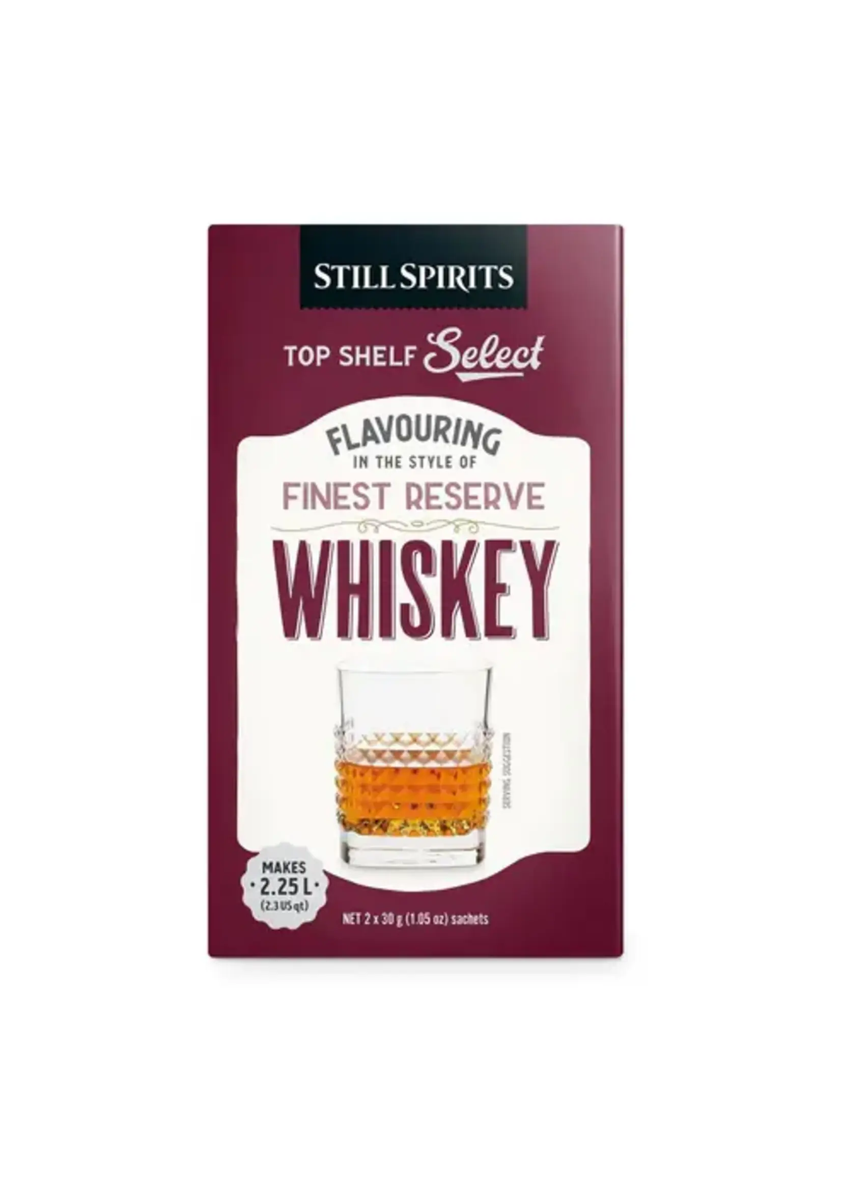 Still Spirits Still Spirits Top Shelf Select Finest Reserve Whiskey 2x 30g sachets (was Classic)