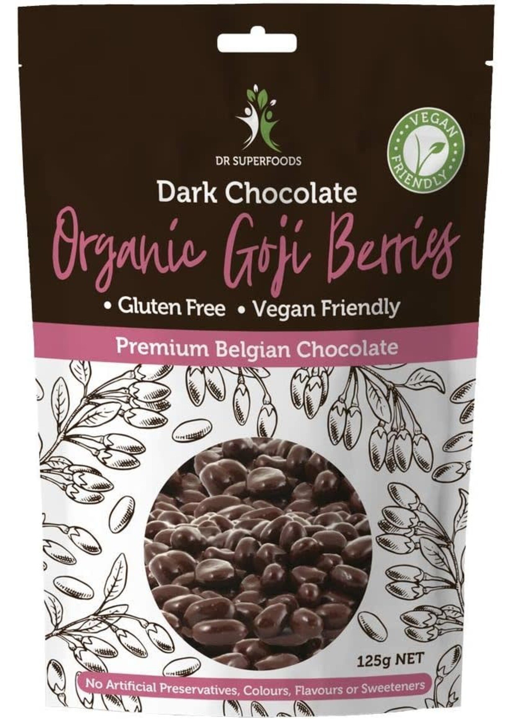 Dr Superfoods Dr Superfoods  Dark Chocolate Goji Berries Organic 125g